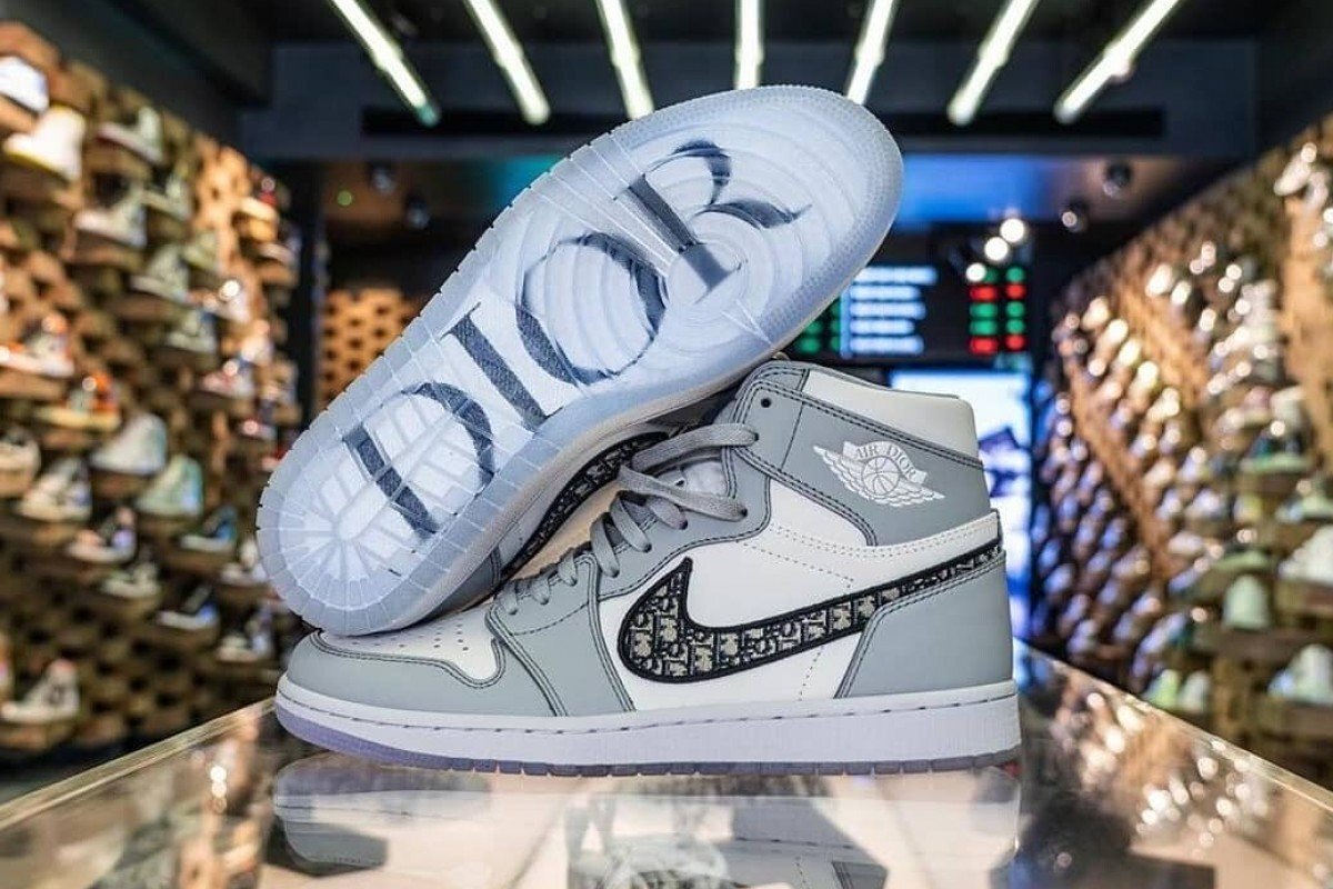 Dior x Nike Air Jordan 1 sneakers, loved by Kylie Jenner and re-selling ...