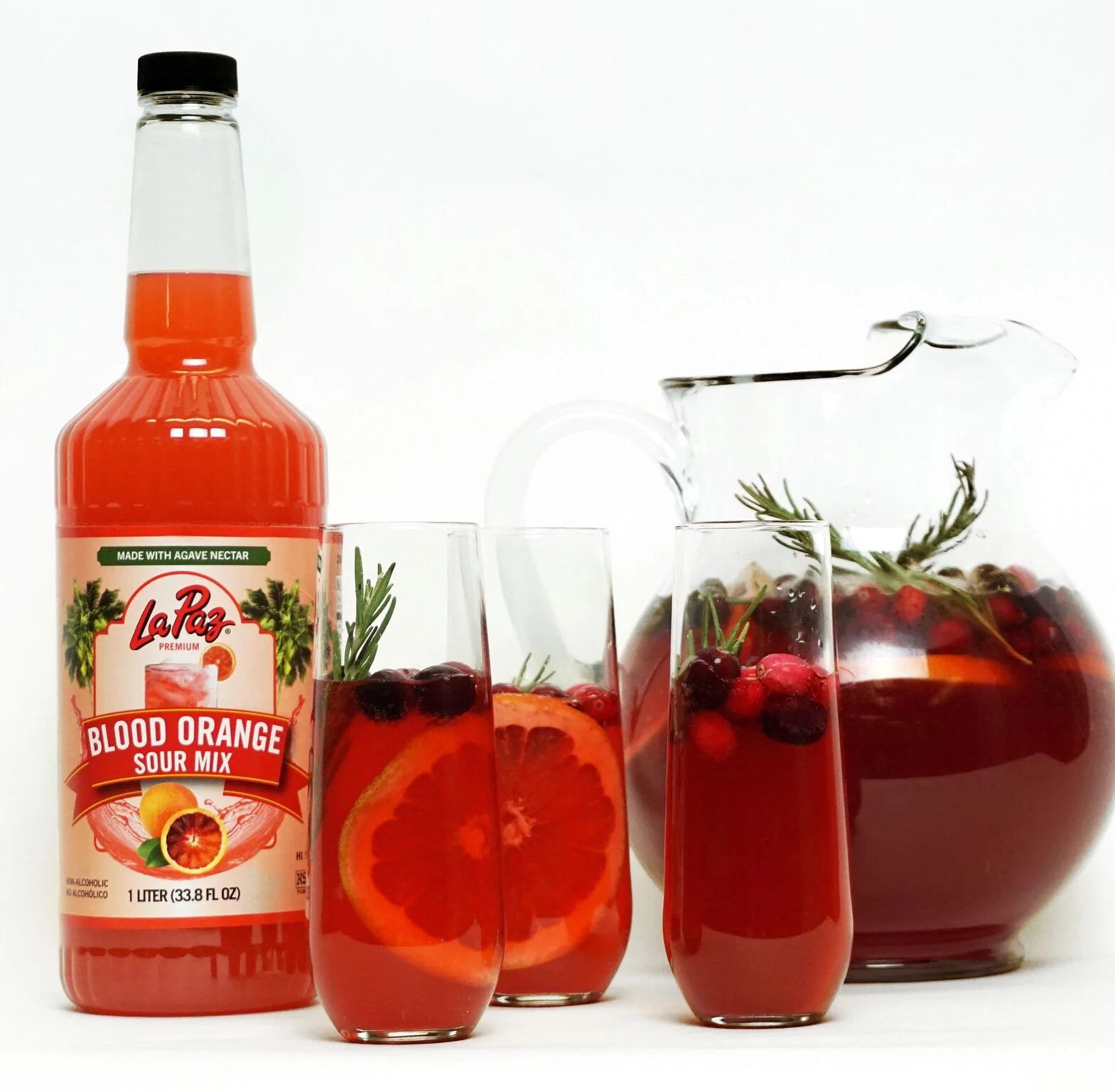 Blood Orange Cranberry Sangria