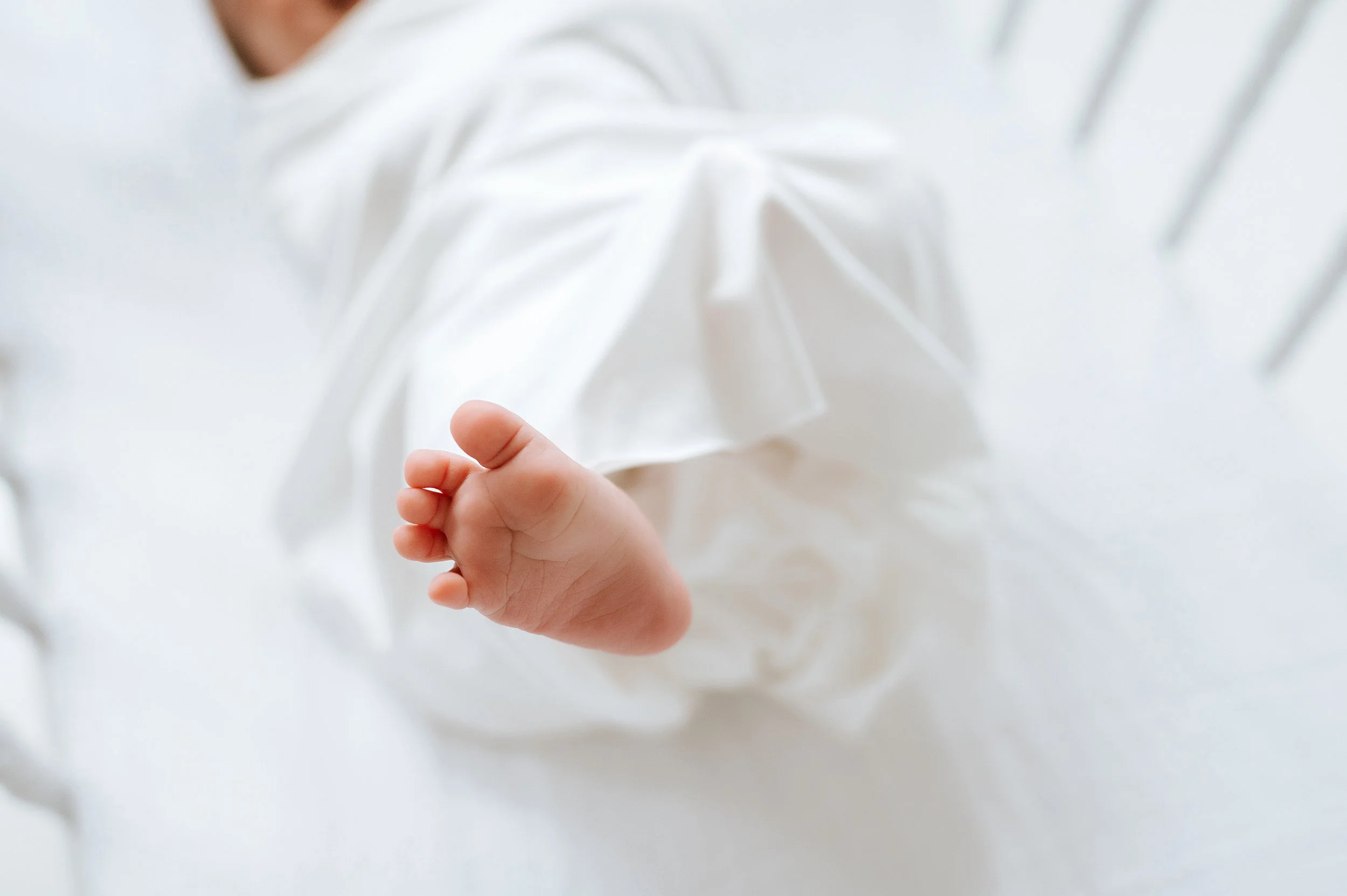 Newborn Lifestyle Session in the studio