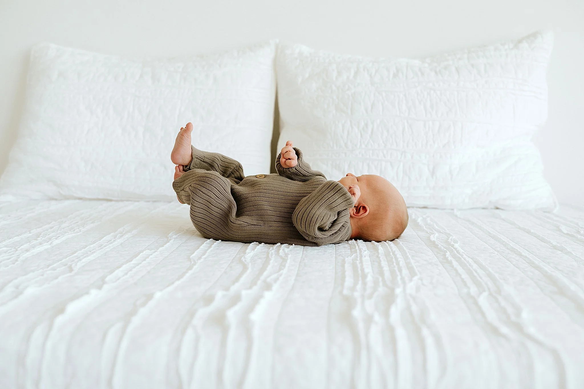 Milwaukee Newborn Photographer in Studio 2024