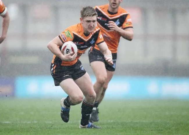 Harris playing for York City Knights. Credit: York Post