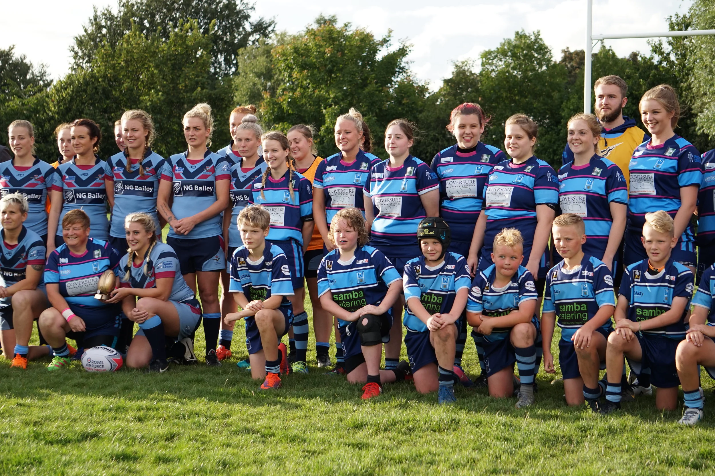 Hull Wyke Ladies recently played the RAF