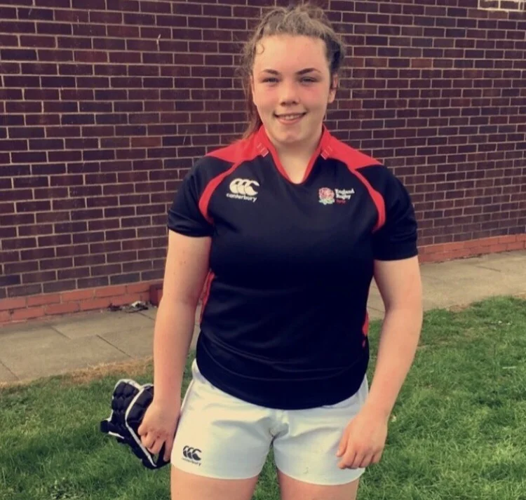 Ellie Pigford, 17, describe Dylan Hartley as the player she is most like
