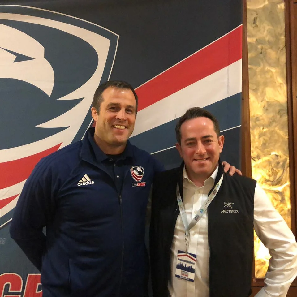 Graham Oliphant (right) hopes to revitalise the short form of Rugby League.