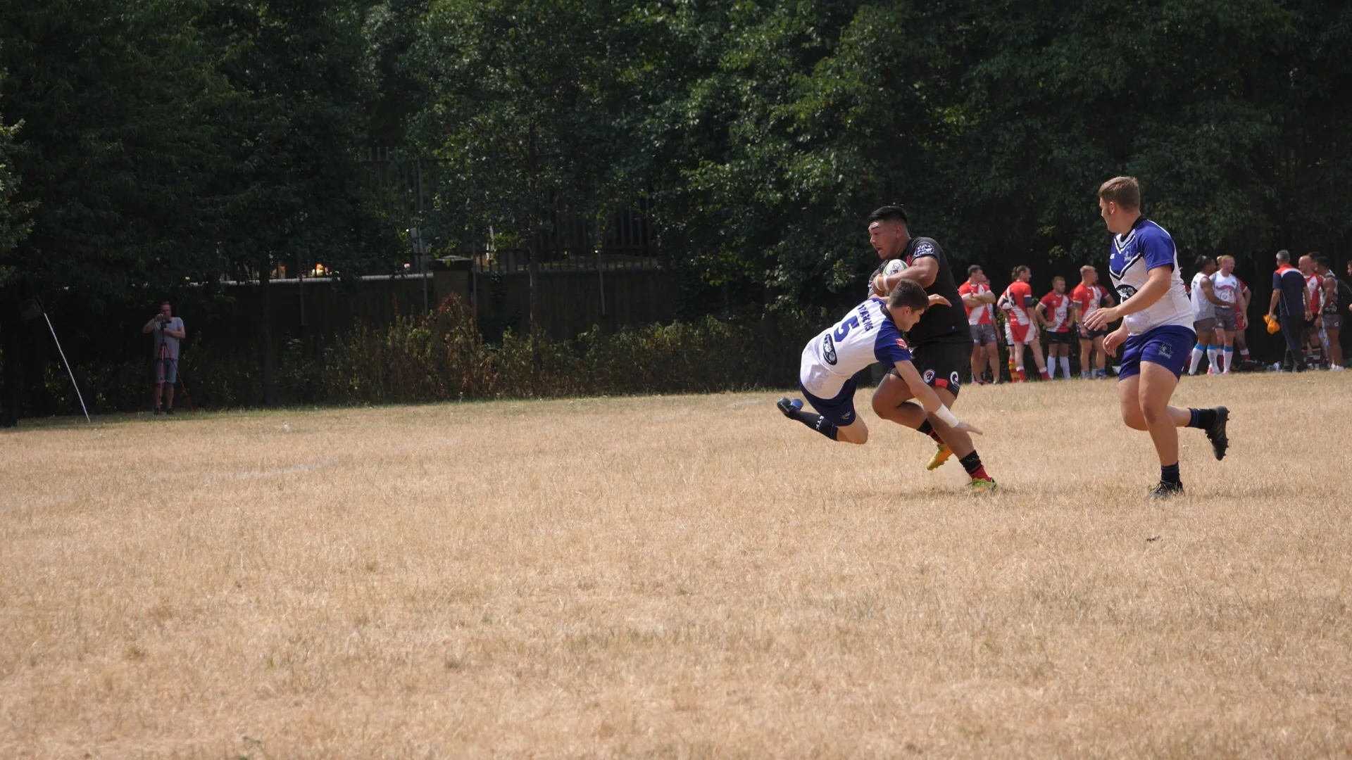 Micheael Greenhalg is an explosive player and dominated the tournament in the forwards