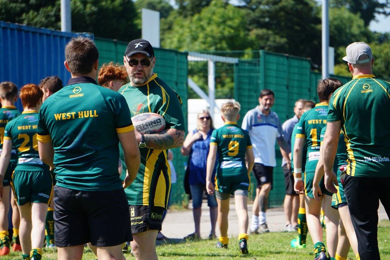 Club legend Glyn Jones now Head Coach of West Hull U15s