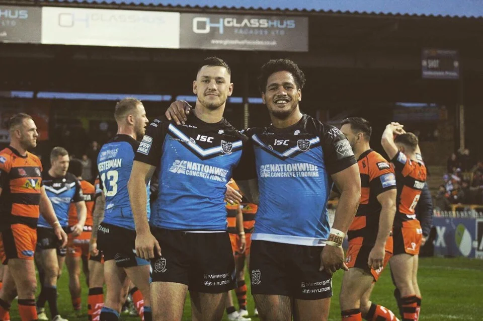 Kieran Buchanan (left)