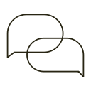 Line drawing of a pencil cup with pencil and ruler.