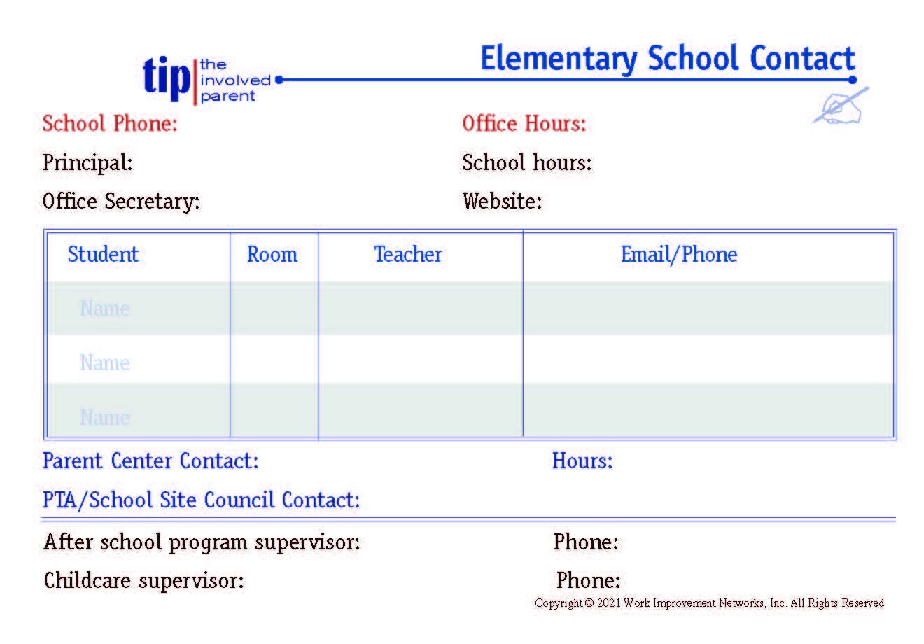 Custom Contact Card