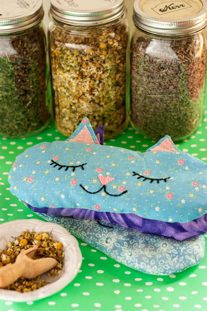 Cat Nap Eye Pillows