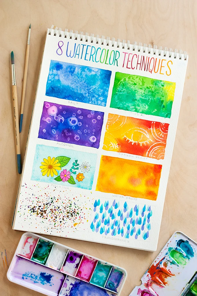 8 Watercolor Techniques For Beginners