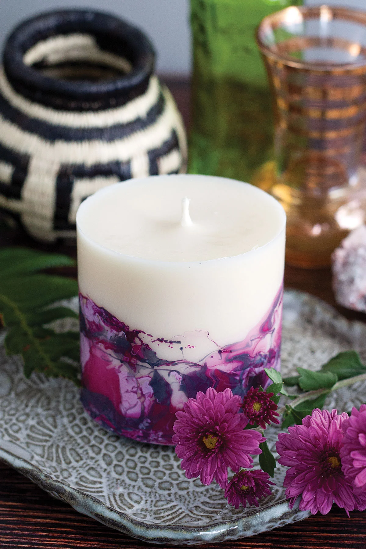 Marbled Soy Candle