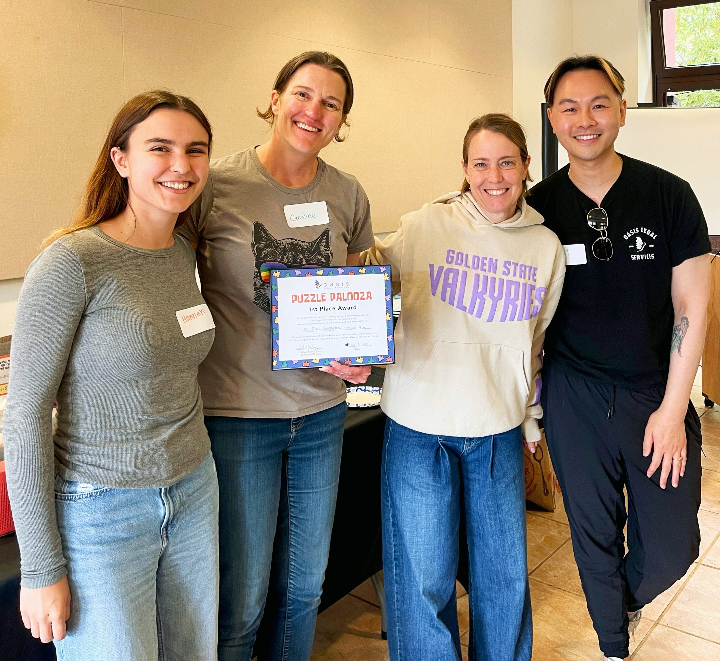 Speed Puzzlers Champion Oasis’ Mission