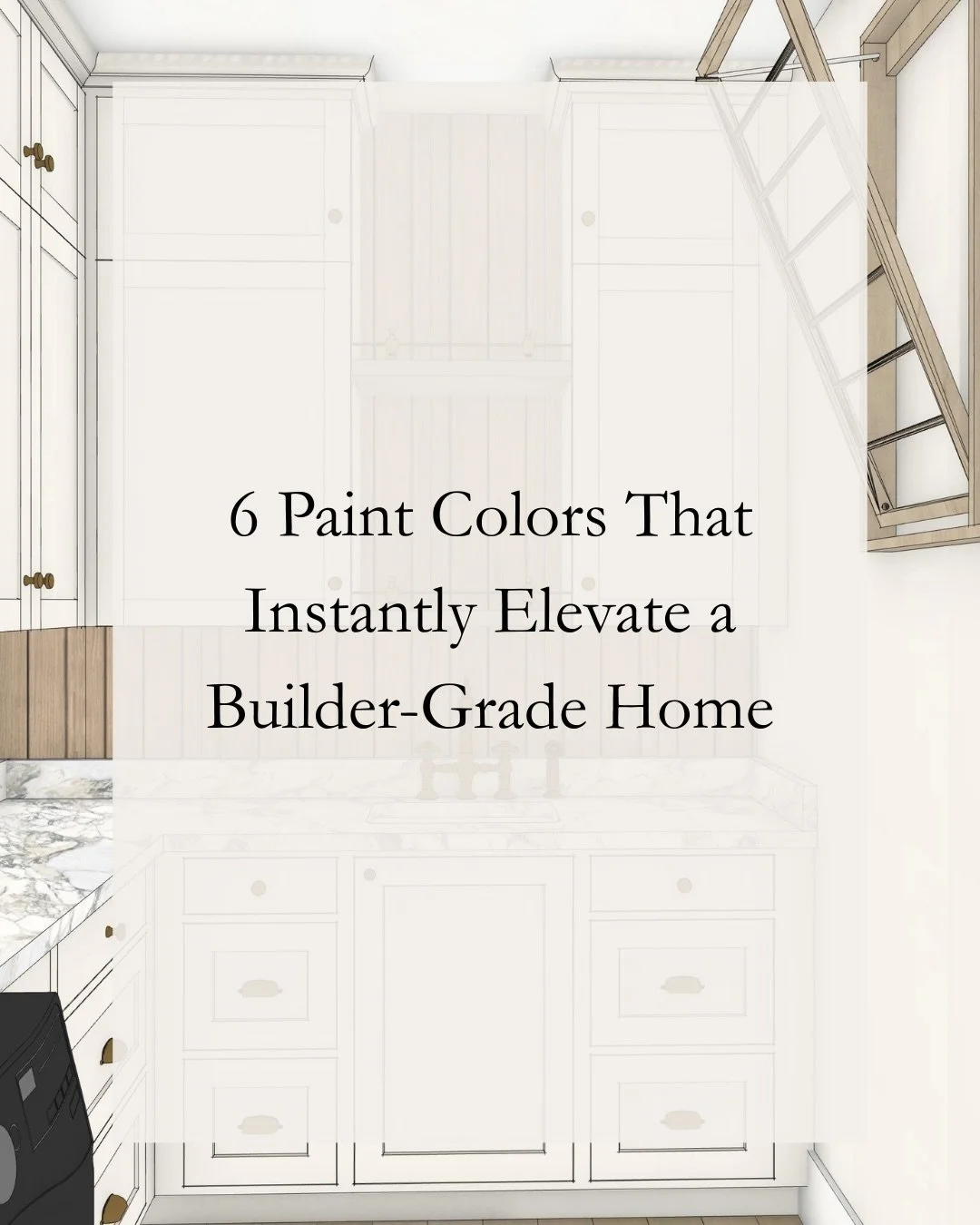 Most builder-grade homes feel flat because they lack dimension and intentional contrast. These 6 colors add depth and personality without becoming trendy.
Timeless keeps flow cohesive, while greens and blues bring warmth and character.
Save this befo
