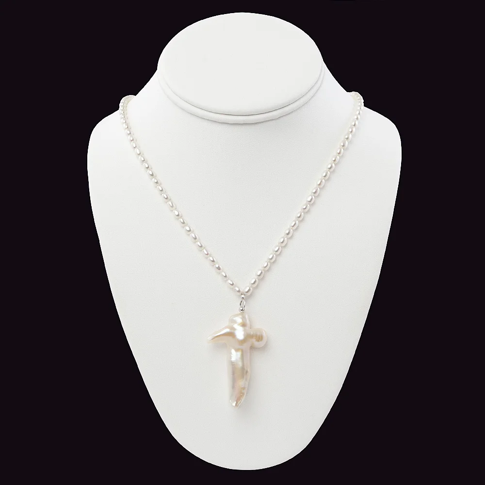 Seed-Pearl Strand Necklace 