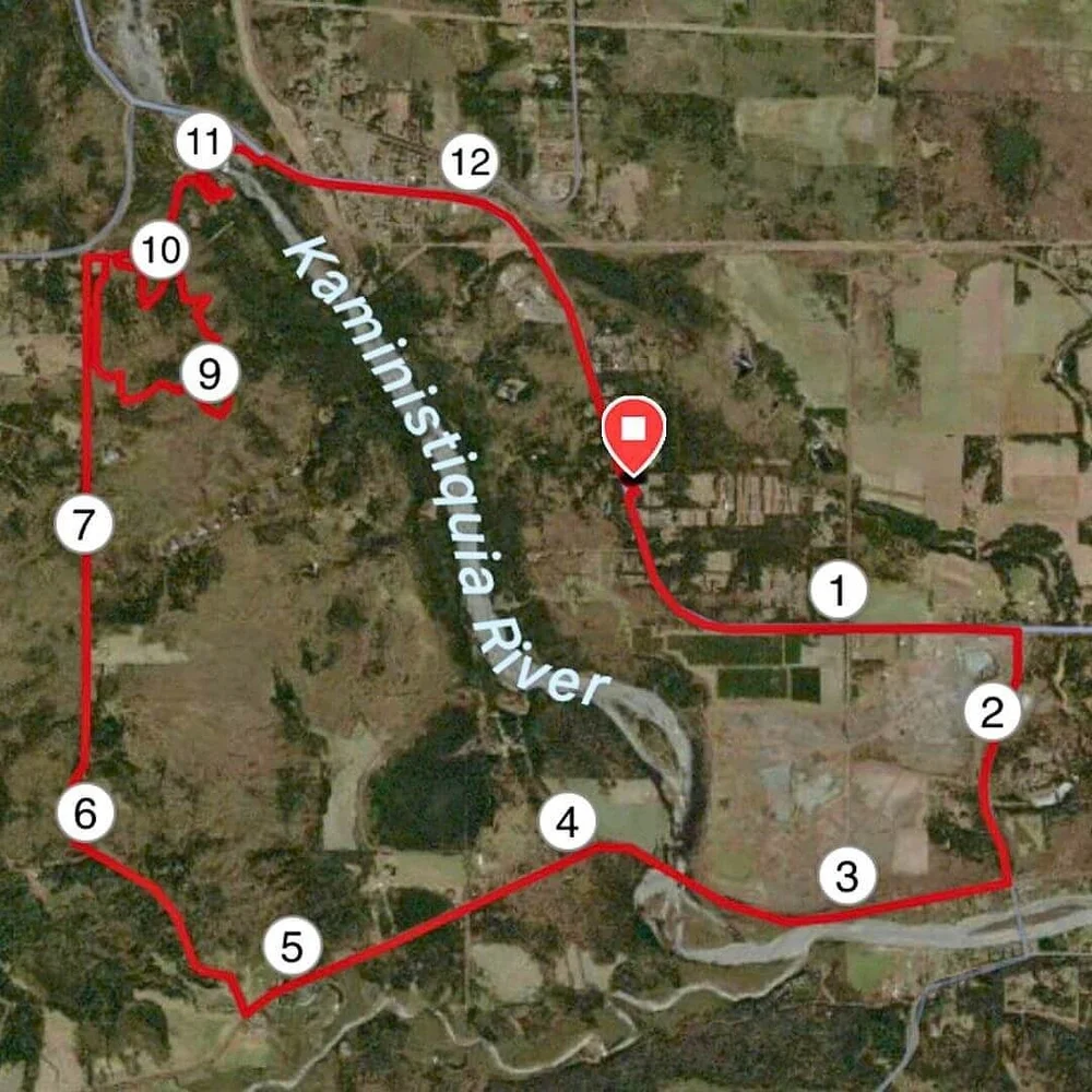 About the Route — Kakabeka Falls Half Marathon