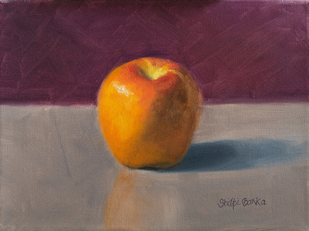 Study of an apple