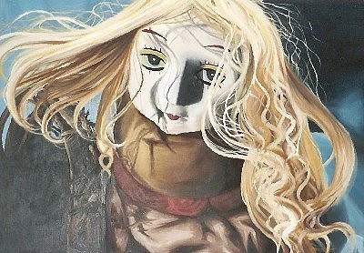 'China Doll' // 2002 // 48" x 60" // Oil on canvas
