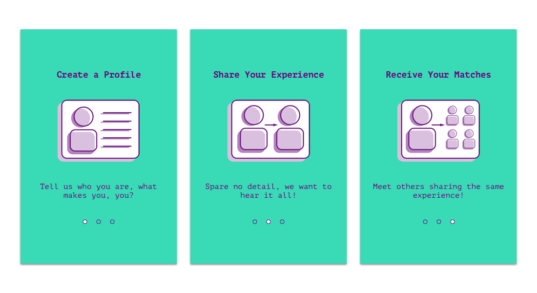 DAY #023: OnboardingThe Challenge: Design something onboarding related.Behind the Design: This design actually came from an idea to have an app where people would share their alien and extraterrestrial experiences in order to meet others in their ar…