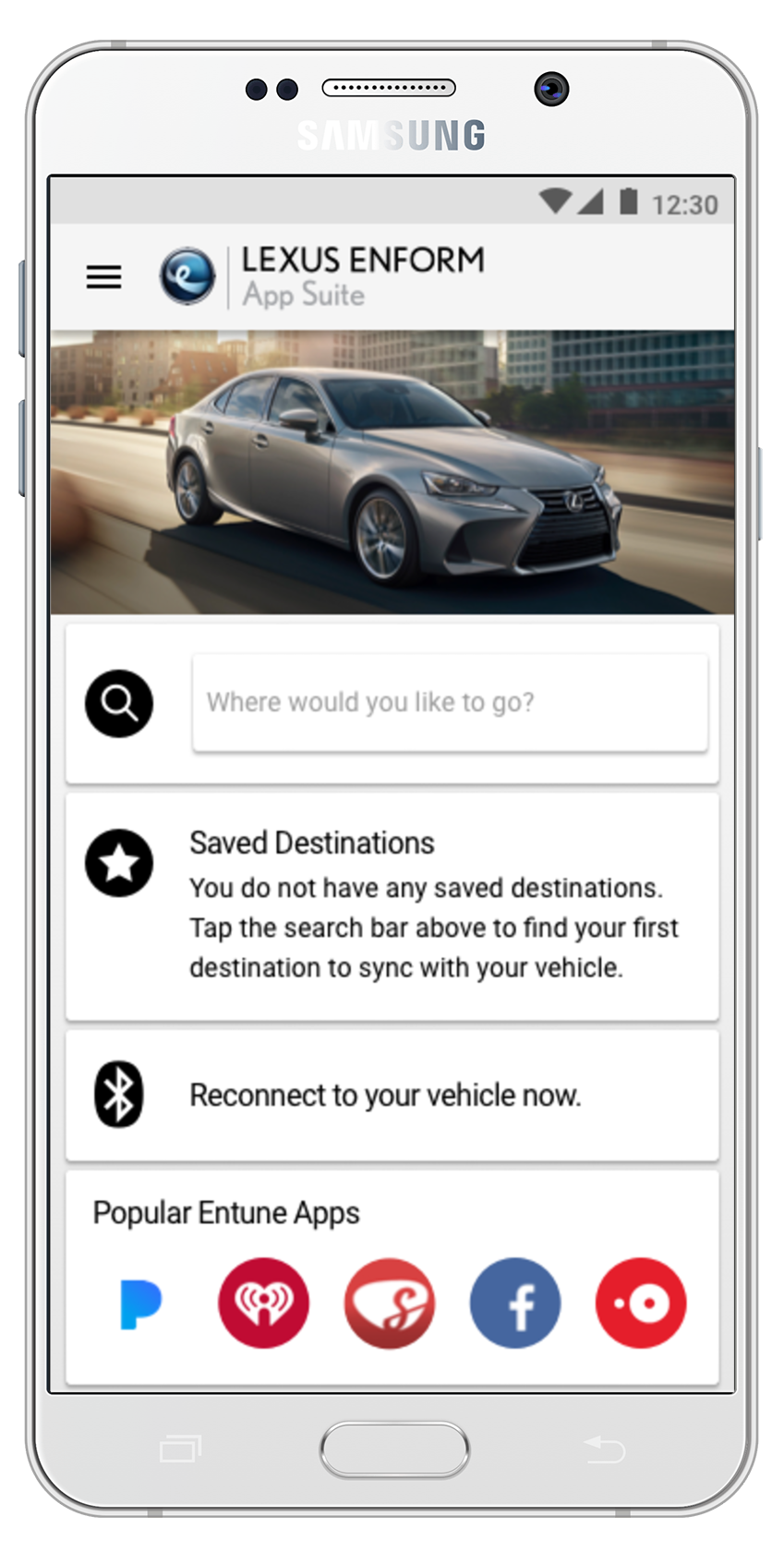 Lexus Enform Home