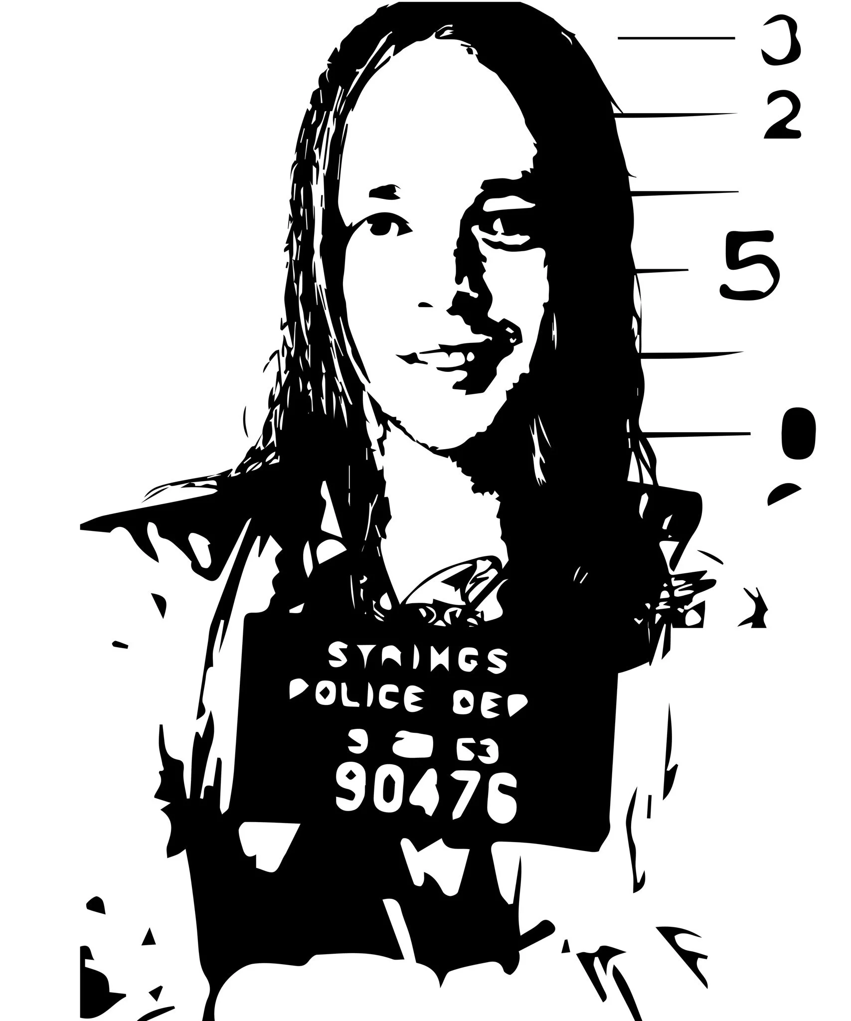 Billy Strings Mugshot Sticker