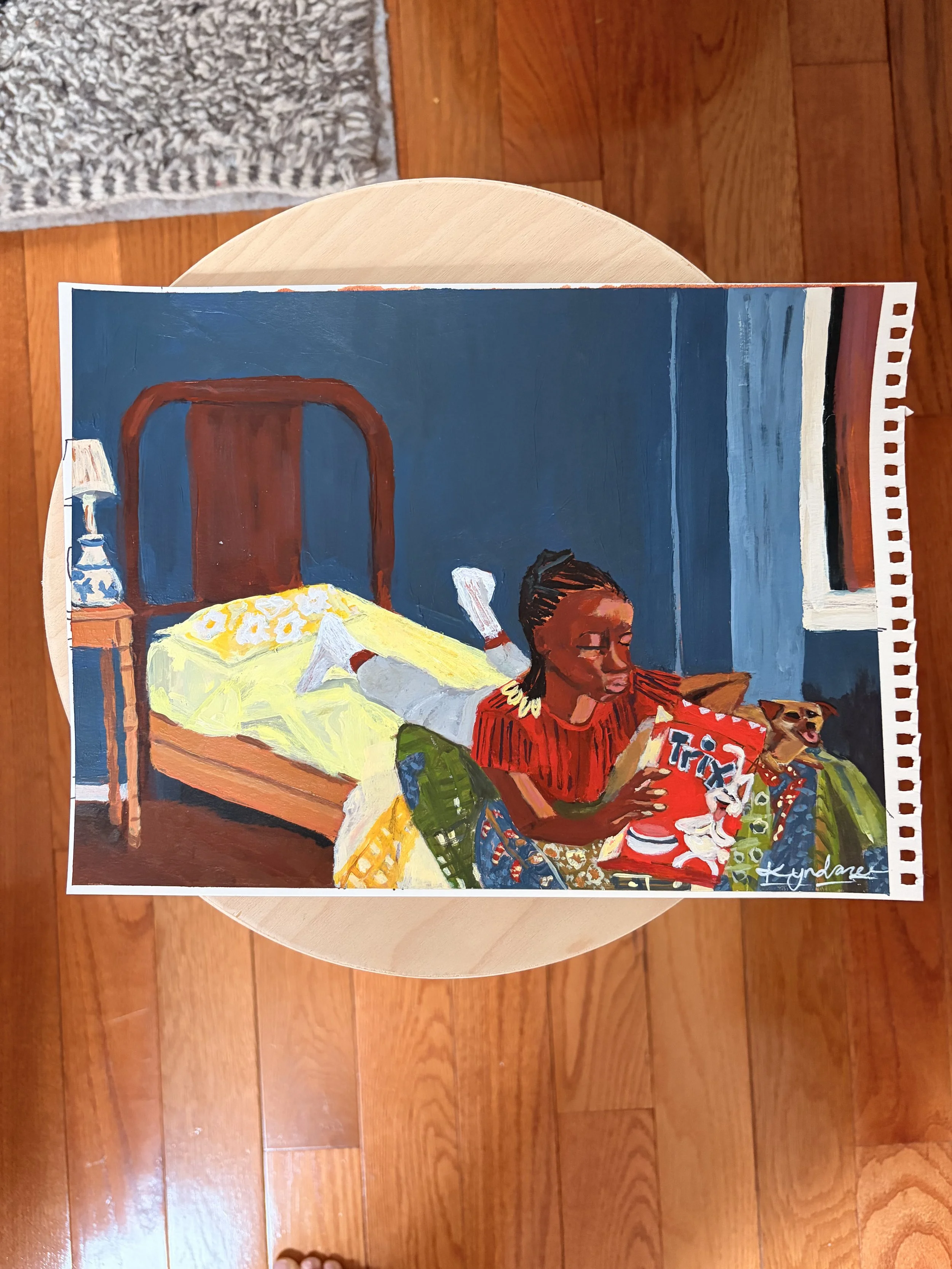 Troy w/ Trix - PAINTING