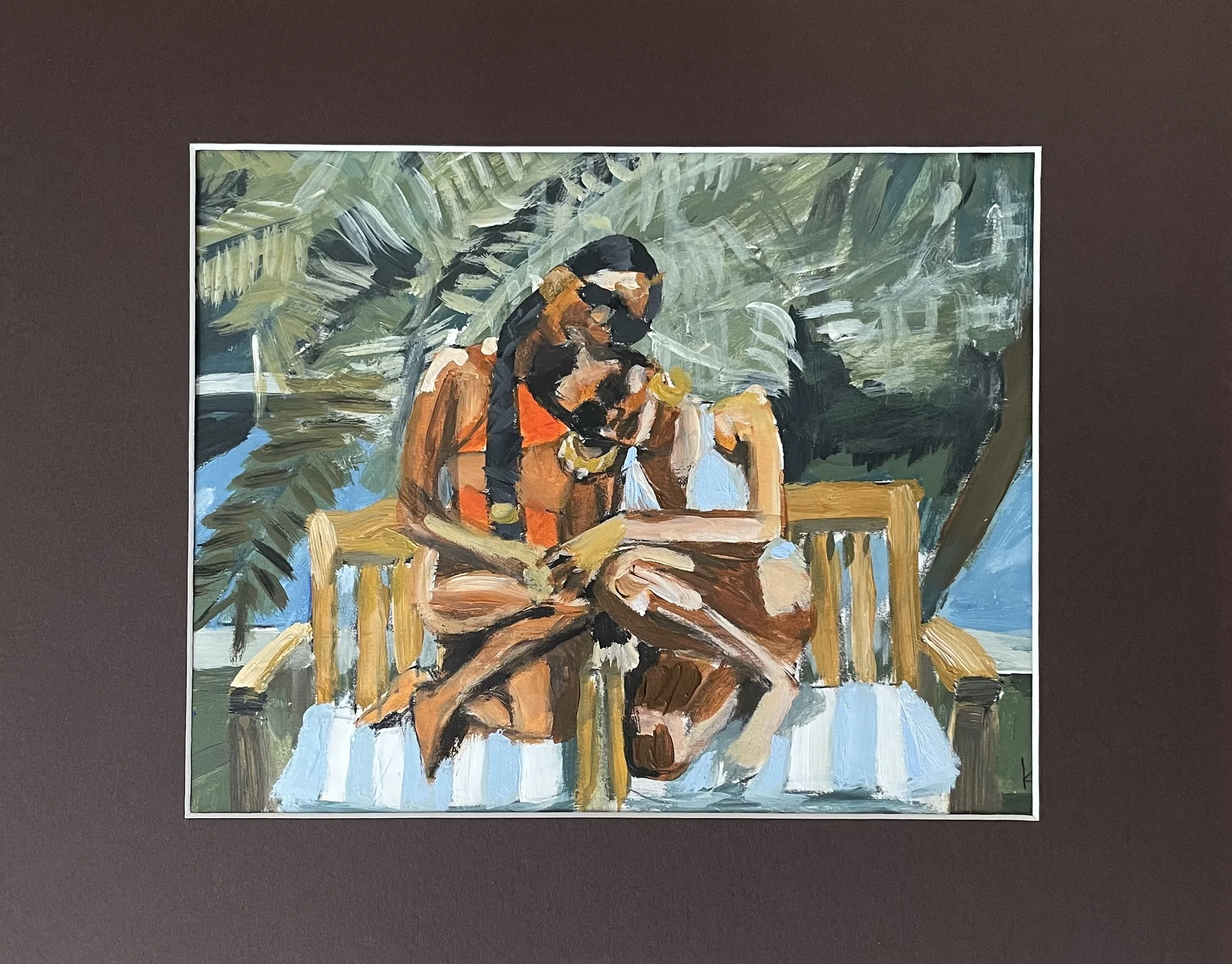 Painting - Swim Good