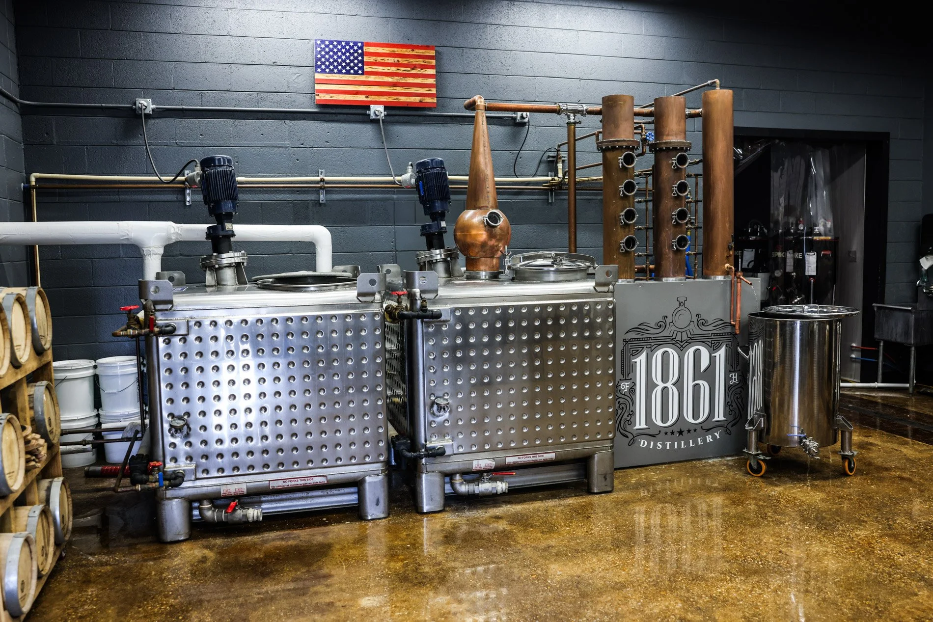  1861 Distillery in Thomasville, GA | Photographed by Daniel Shippey 