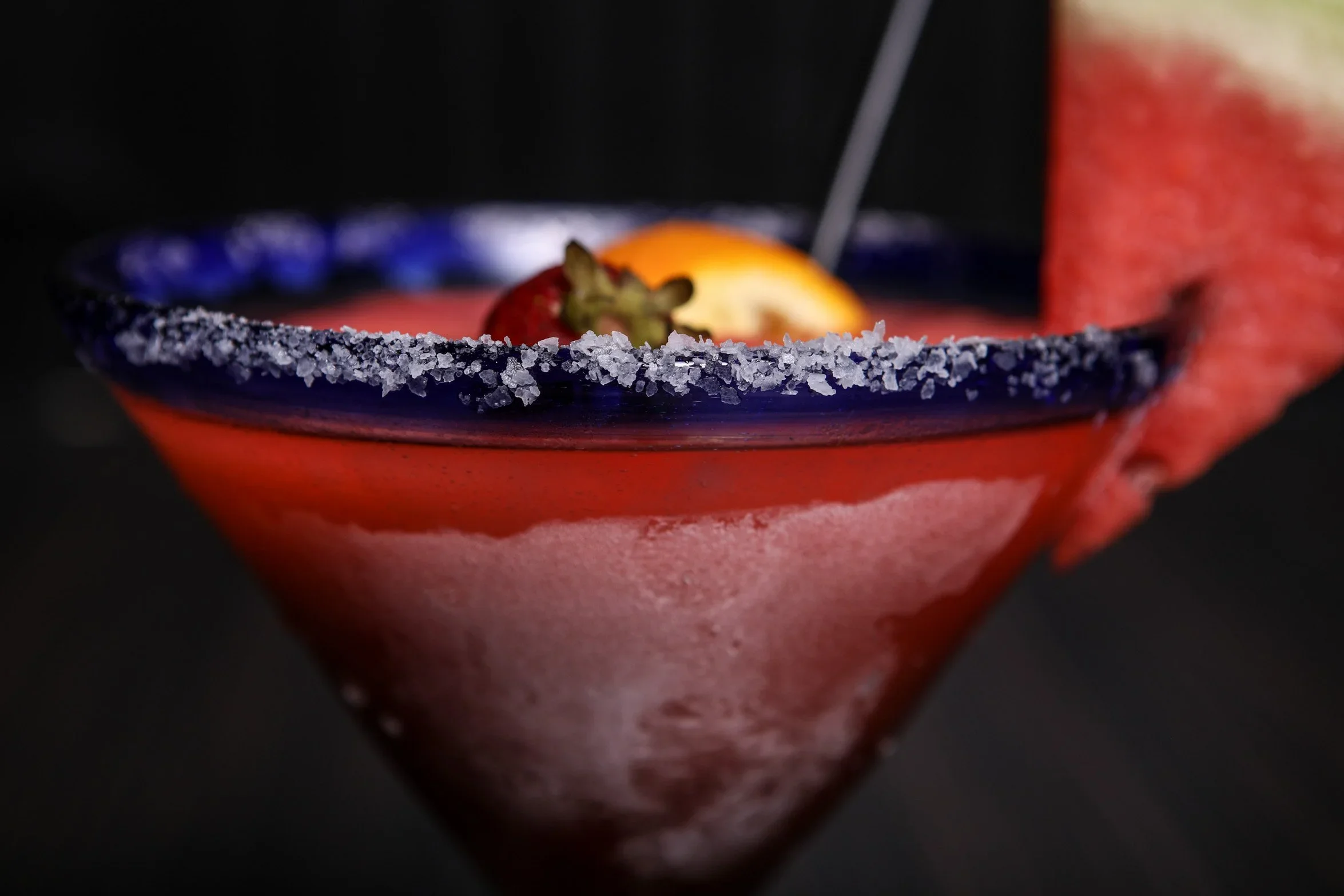  Strawberry margarita at Chapo’s Tequilas &amp; Grill in Tifton, GA | Photographed by Daniel Shippey. 
