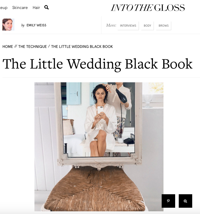 Into The Gloss, The Little Wedding Black Book, 2016