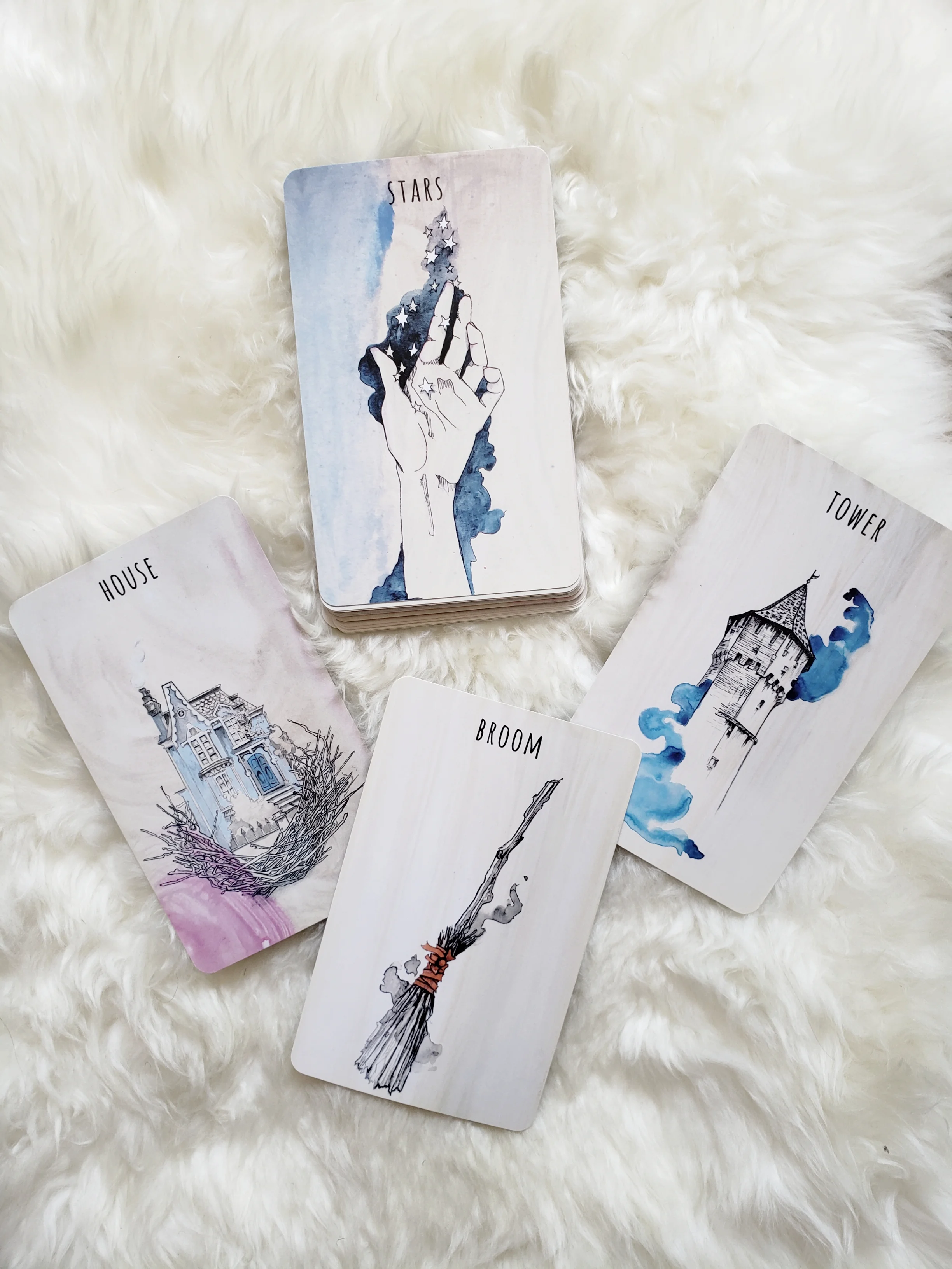 Scrying Ink Lenormand Tarot, by Siolo Thompson