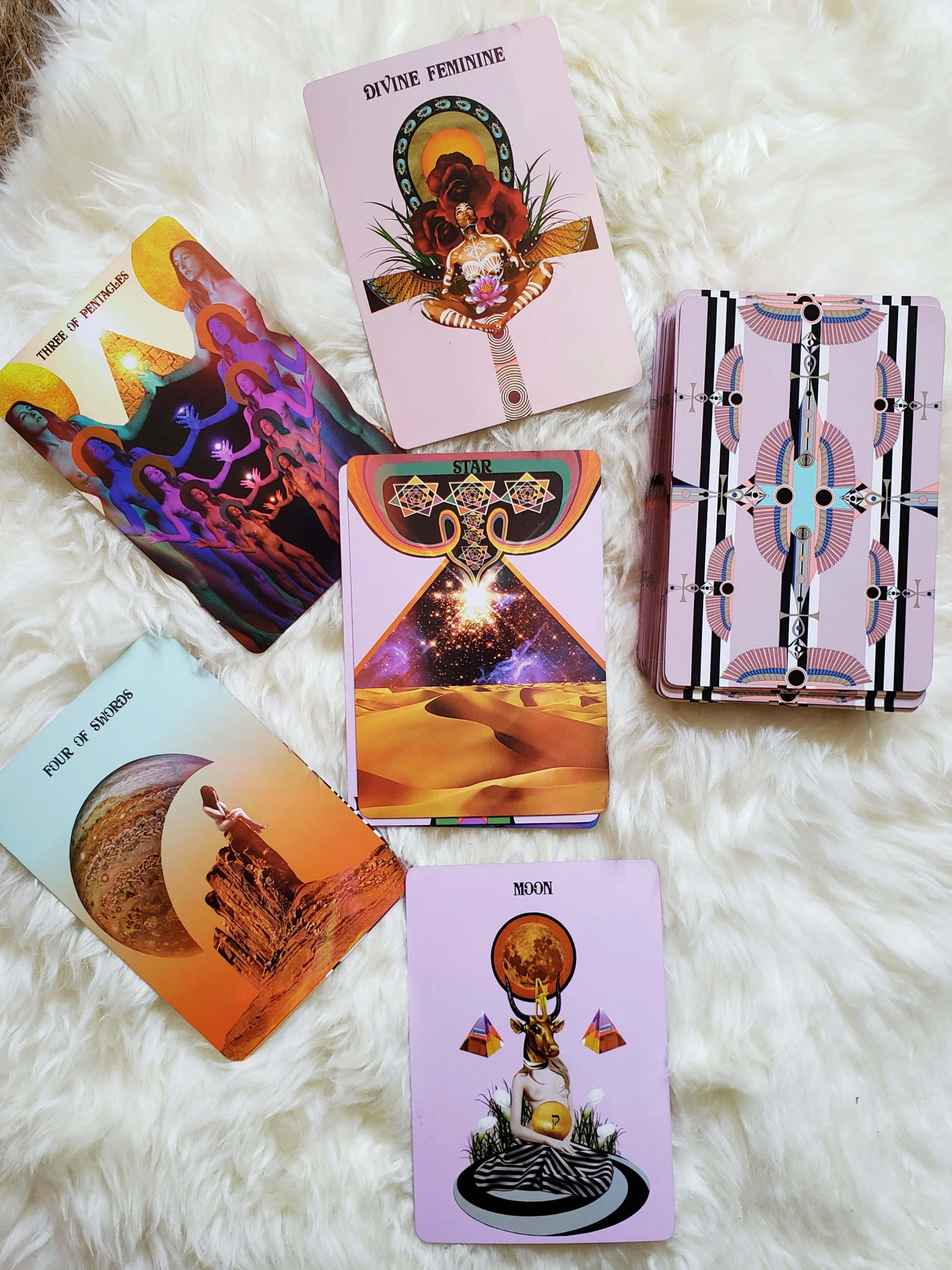 She Wolfe Tarot by Devany Amber Wolfe of Serpentfire Studio