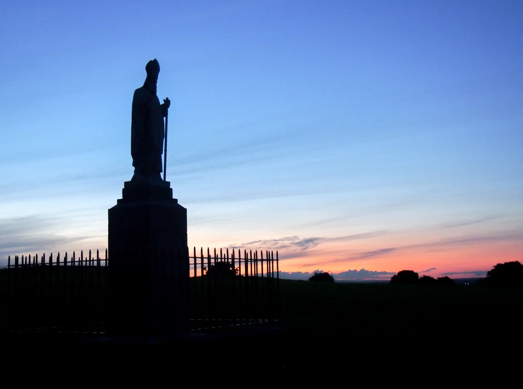 St Patrick at sunset, Tara