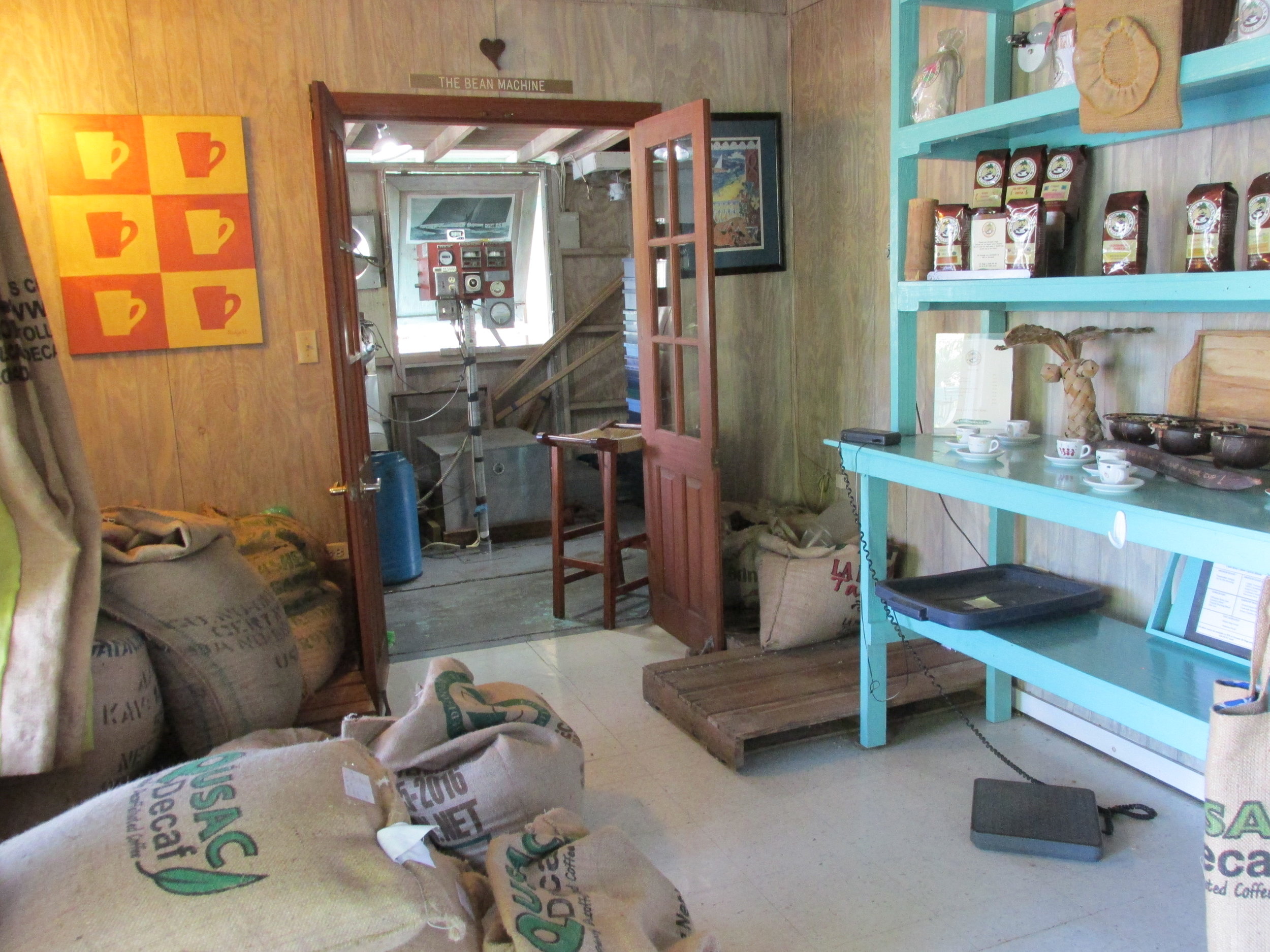 COFFEE Naomi Millard of Carib Bean Coffee roasters. — Jennie Ritchie