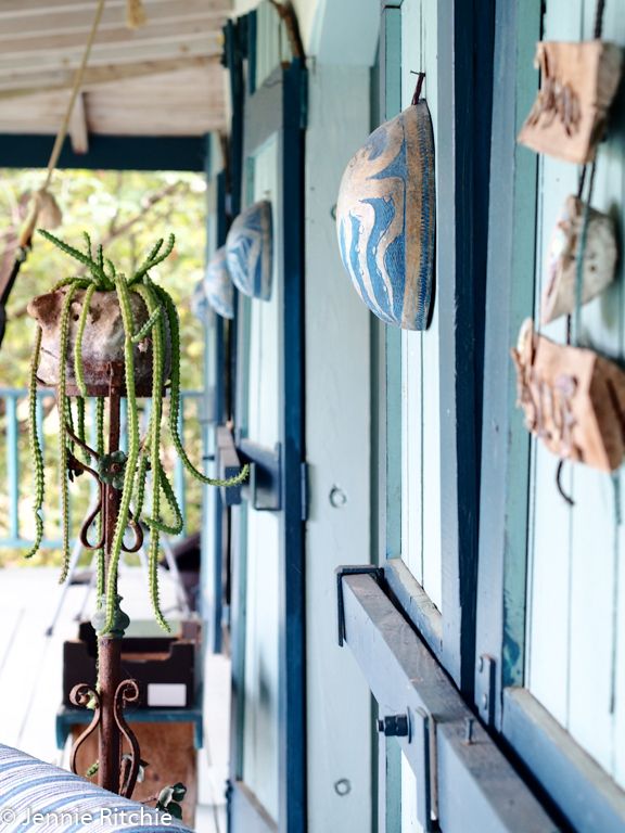 Nancy Nicholson's eclectic and elegant Caribbean home. Photo by Jennie Ritchie.