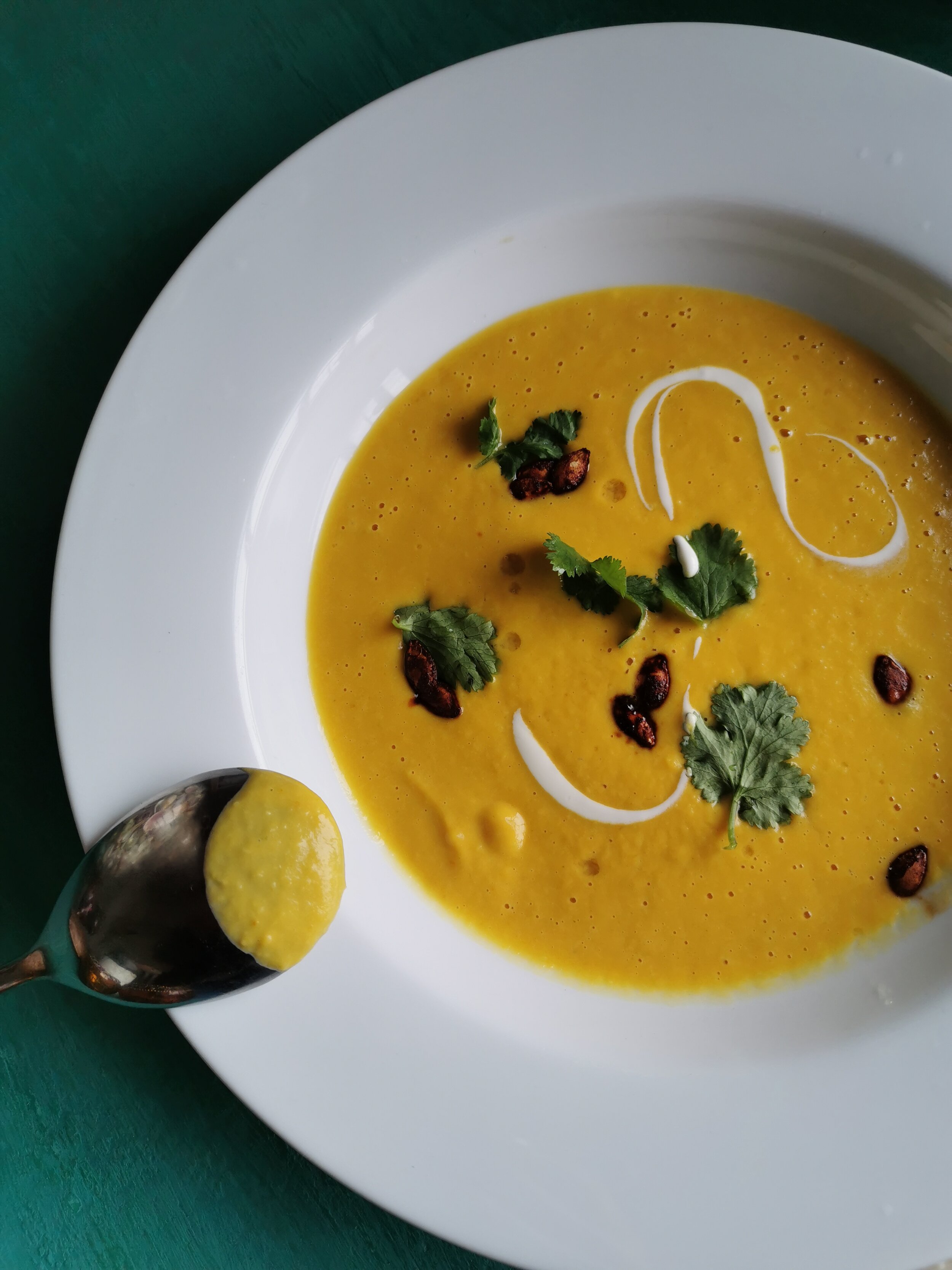 Best ever Pumpkin and GInger Soup Recipe