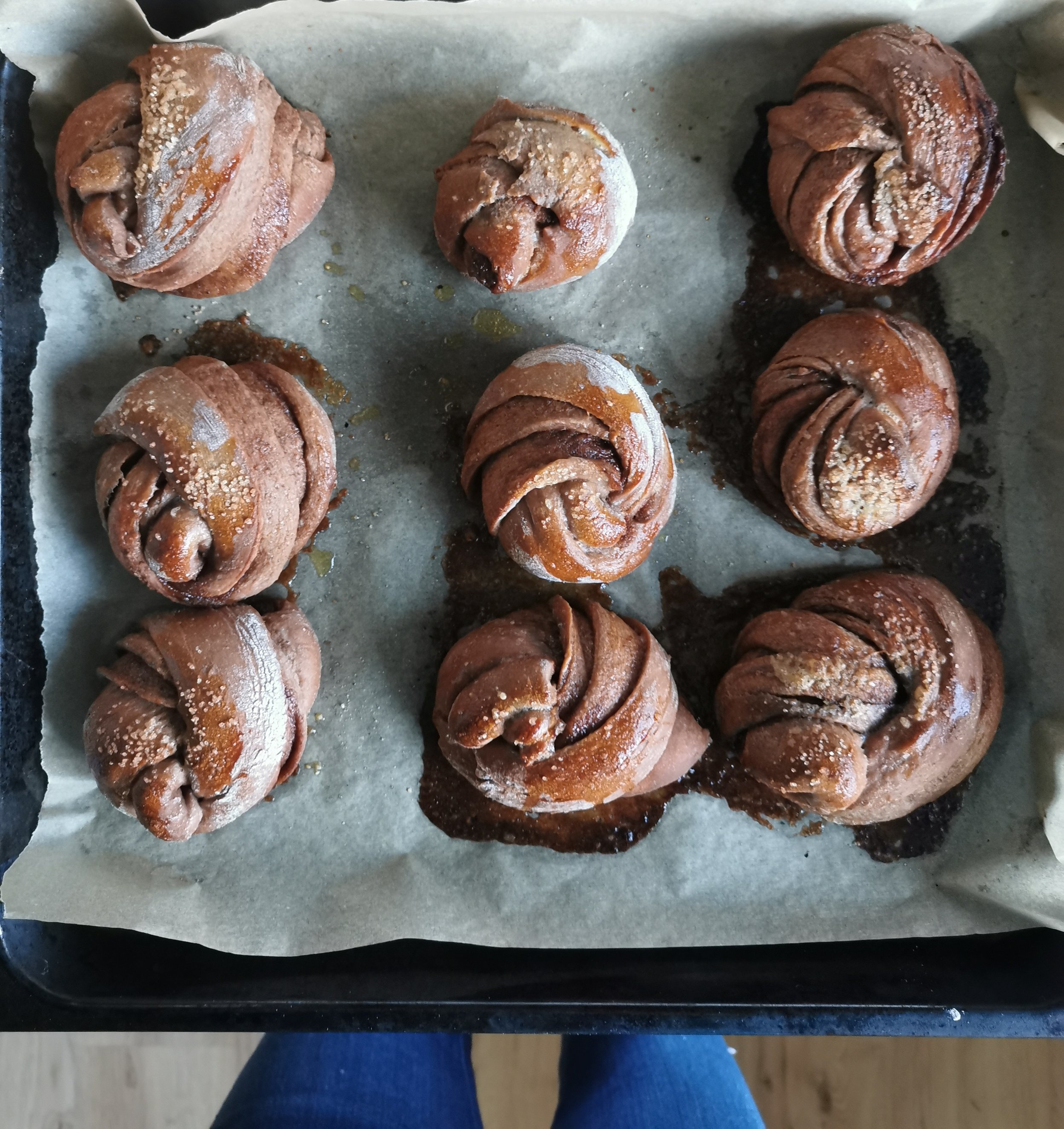 gingerbread spiced buns