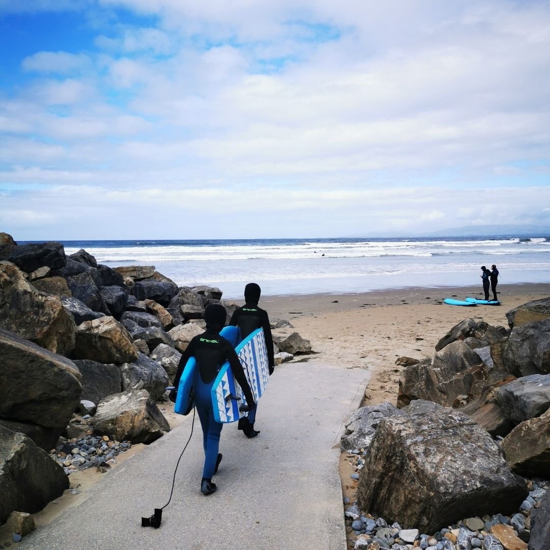 Surfing in Donegal