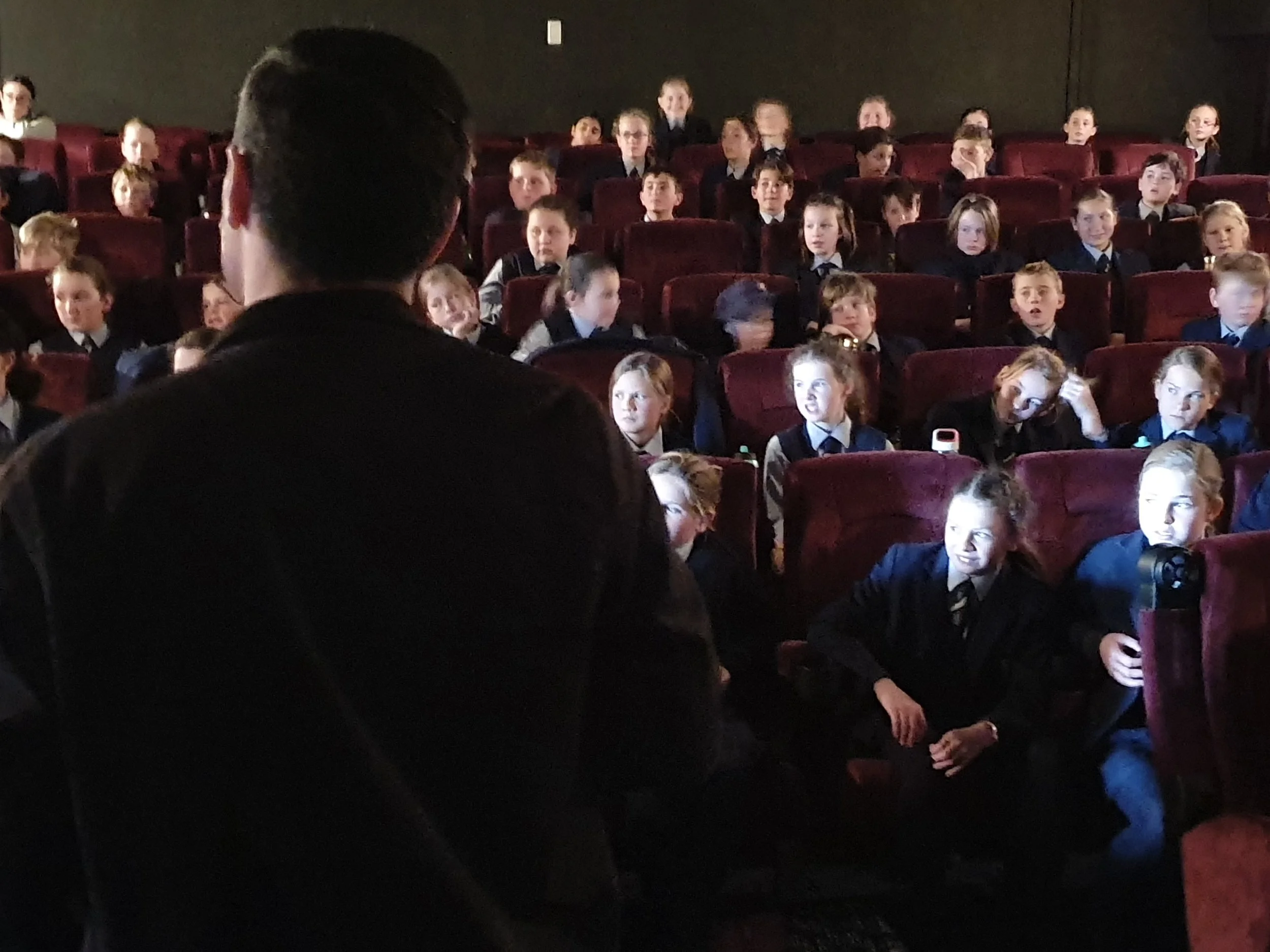 Bowral students asked question after question.jpg