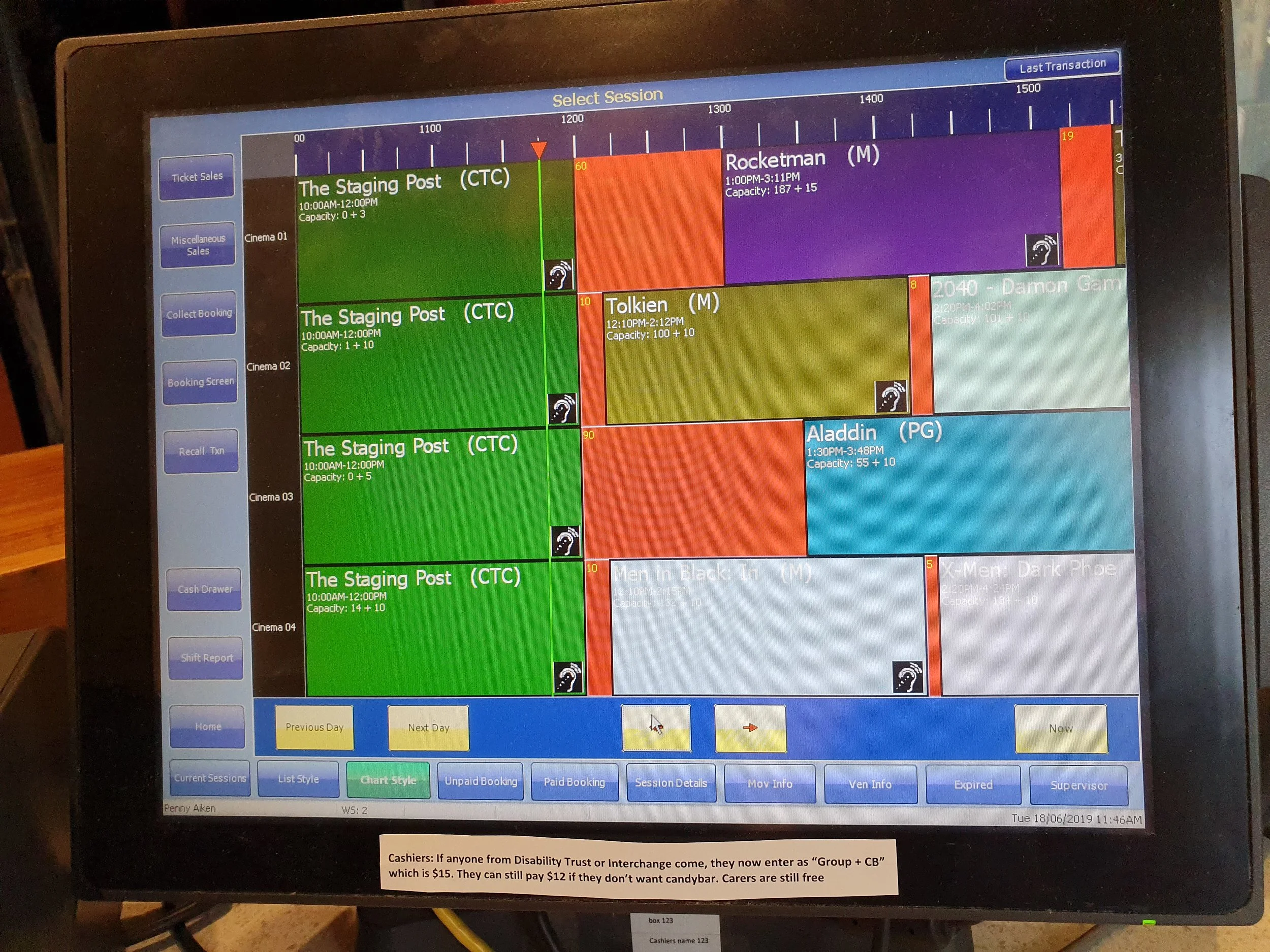 Four simultaneous sessions of The Staging Post in Bowral .jpg