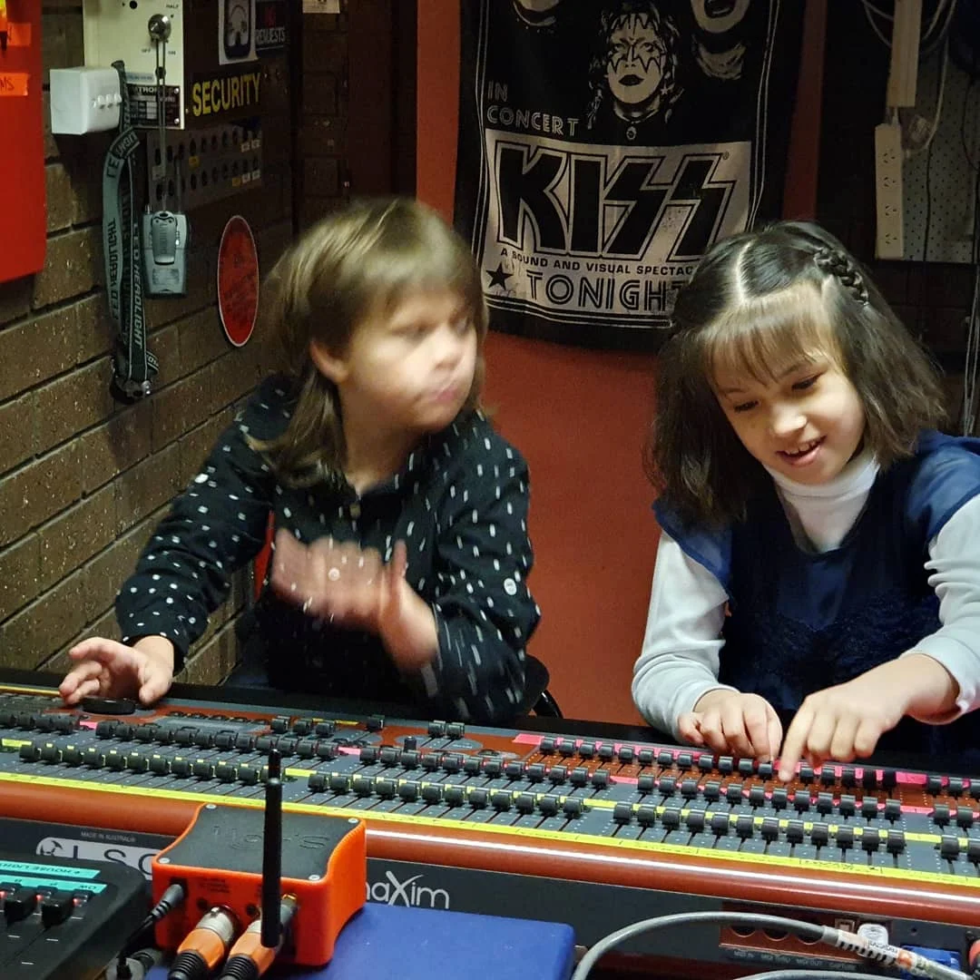 Our two KISS inspired sound engineers in Griffith.jpg