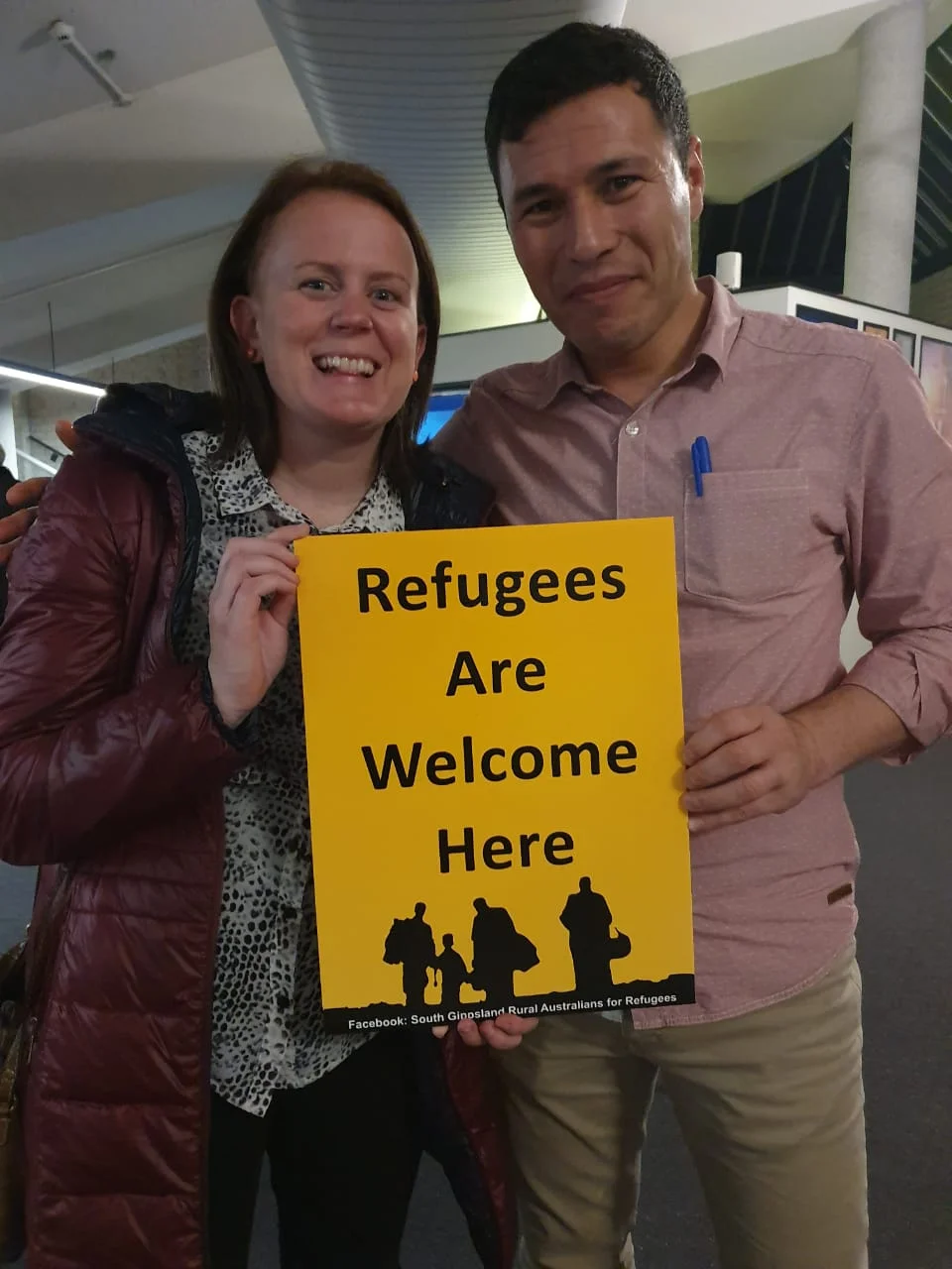 The message is positive in Wonthaggi.jpg