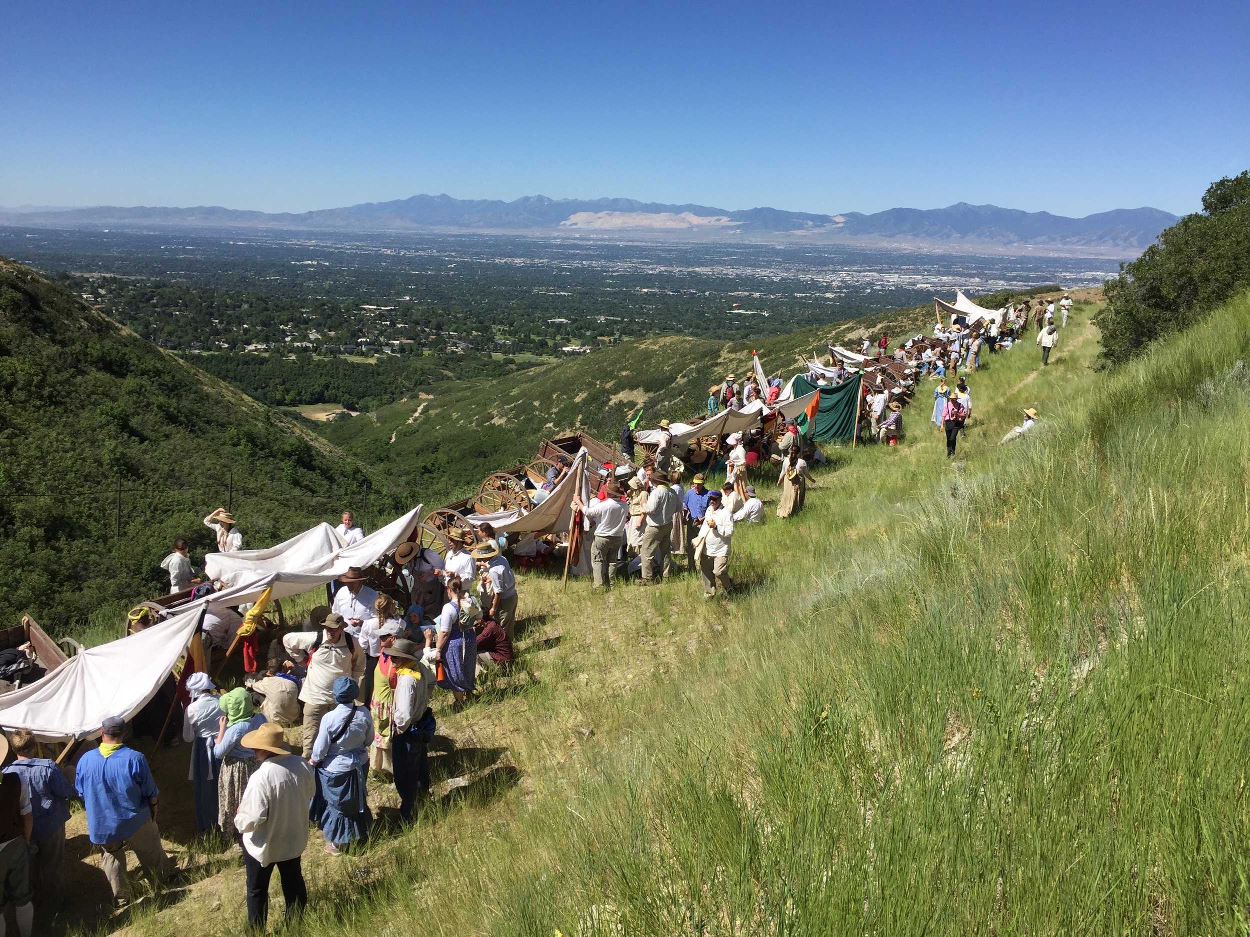 Handcart Treks — This Is The Place Heritage Park