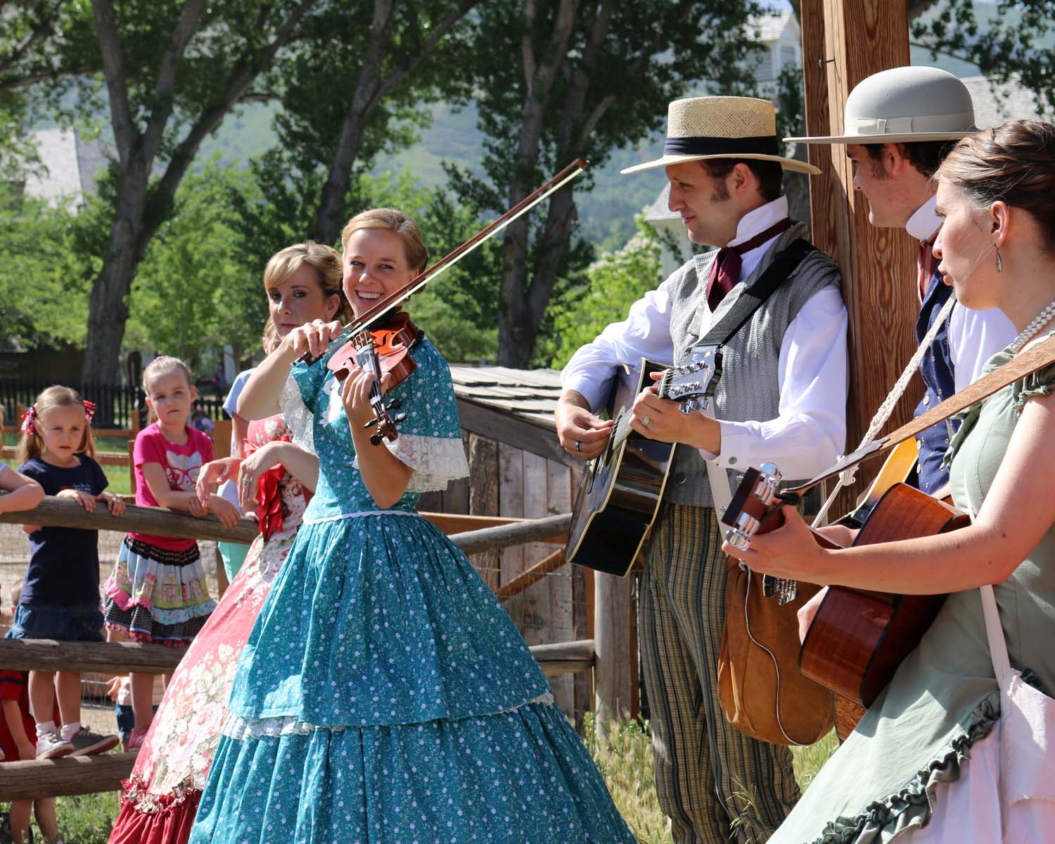 Handcart Treks — This Is The Place Heritage Park