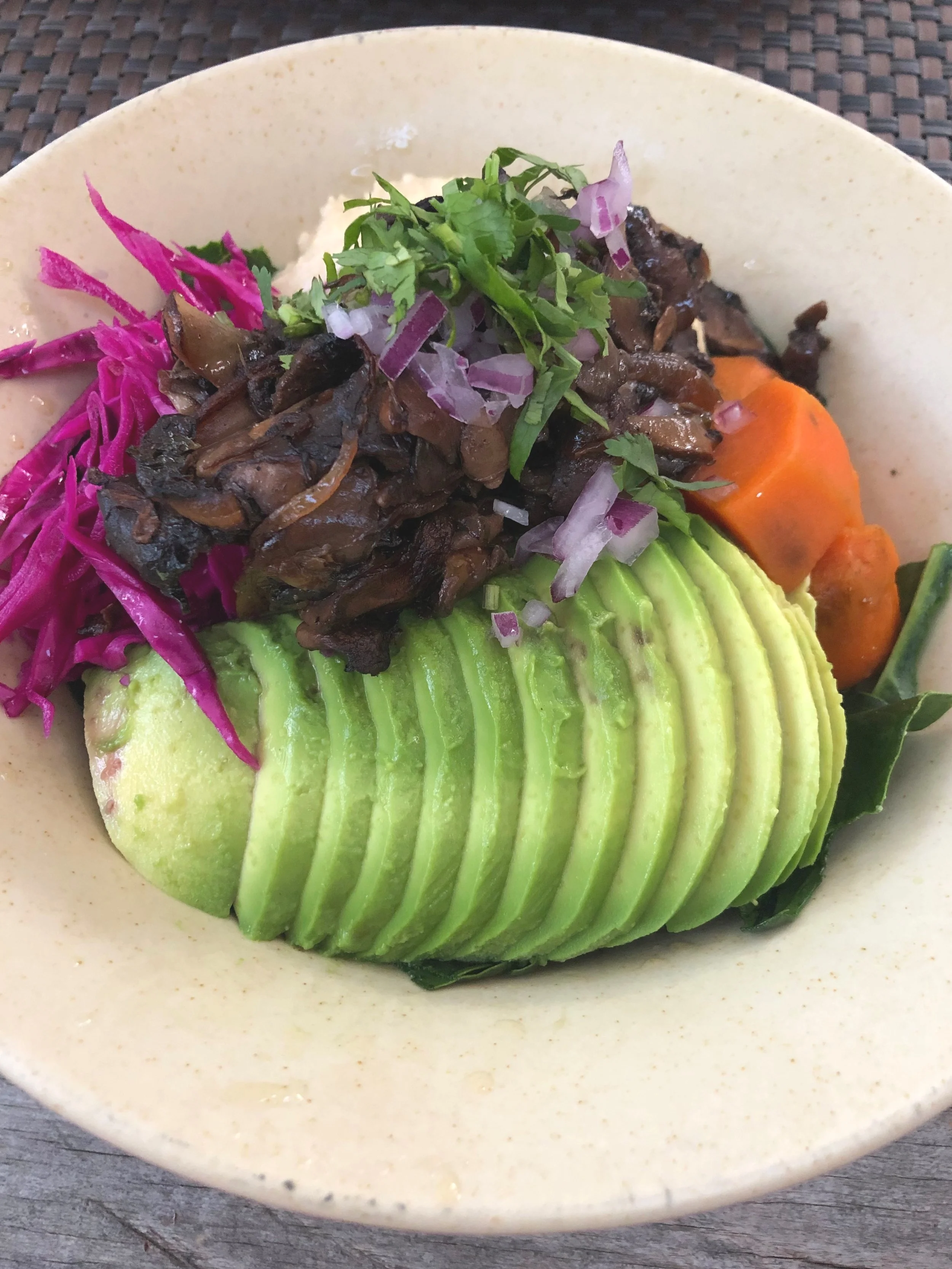 Craving veggies - salad from Charly’s Vegan Tacos