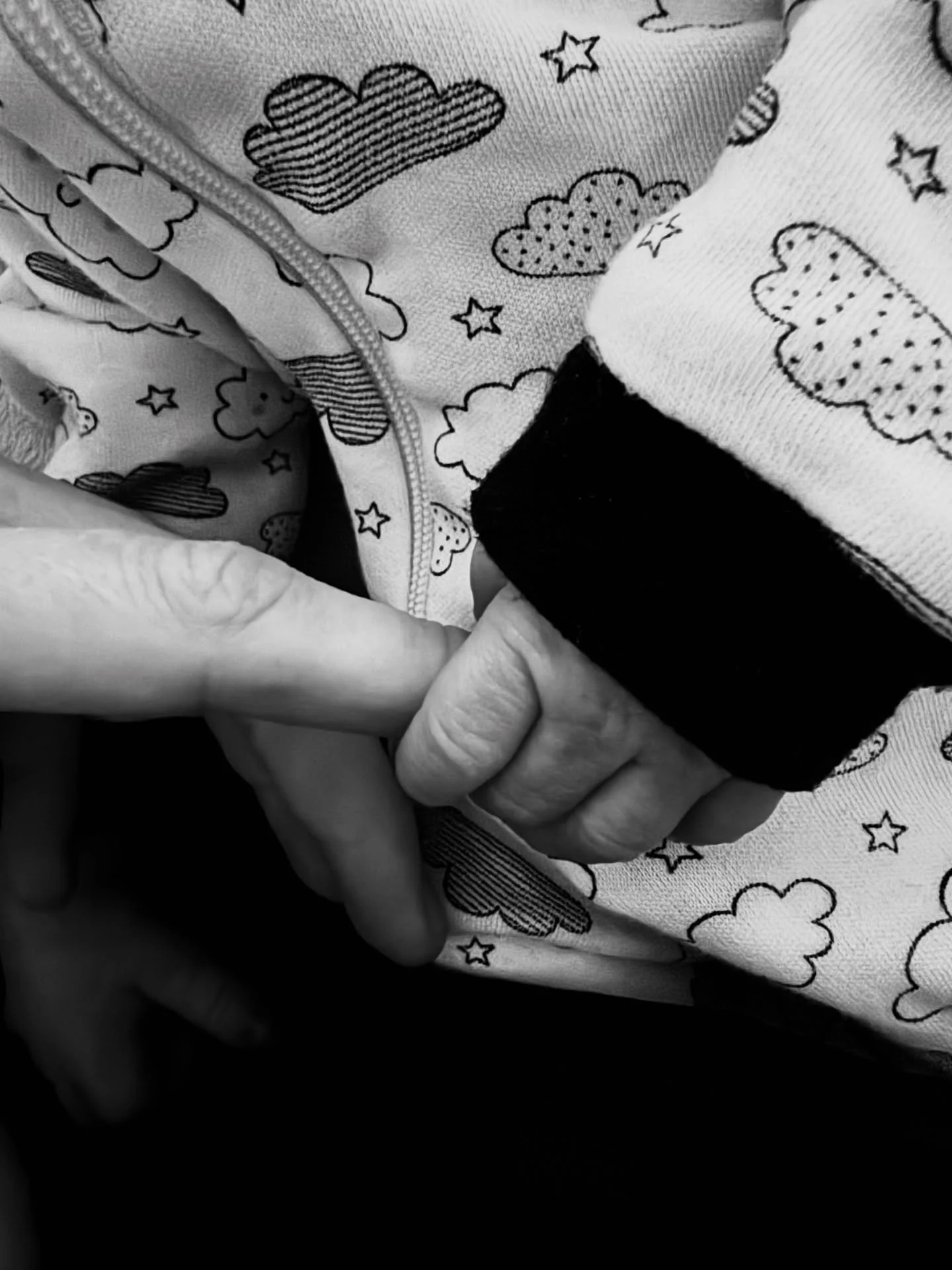 To our surprise, we became a family of 4 in 2025 instead of 2026. 🤍 

As I sit with a napping babe on my chest, I&rsquo;m looking out the window at snow covered mountains feeling so darn grateful for such a happy ending to a year with highs and lows