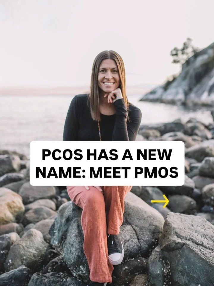 NEW NAME, let&rsquo;s dive in! Many people diagnosed with Polycystic Ovary Syndrome do not have ovarian cysts.

That&rsquo;s actually one of the major reasons researchers pushed for the newer term &ldquo;PMOS&rdquo; (Polyendocrine Metabolic Ovarian S
