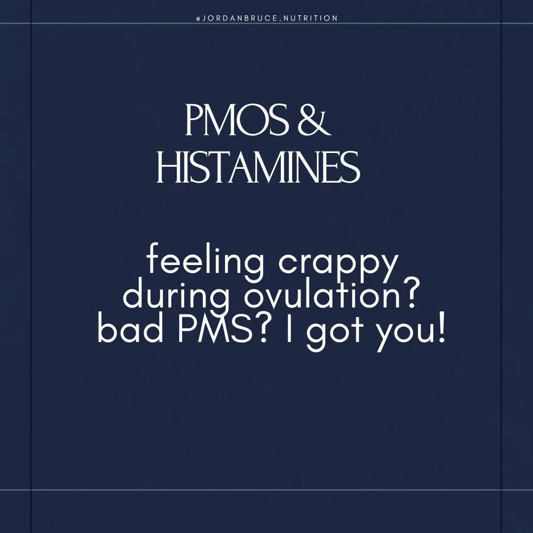 1/8 women &amp; a total of 170 million are impacted by PMOS (formerly PCOS). That doesn&rsquo;t include those that haven&rsquo;t been diagnosed which can take years. 

Let&rsquo;s talk about histamines and hormonal health. One potential cause for how