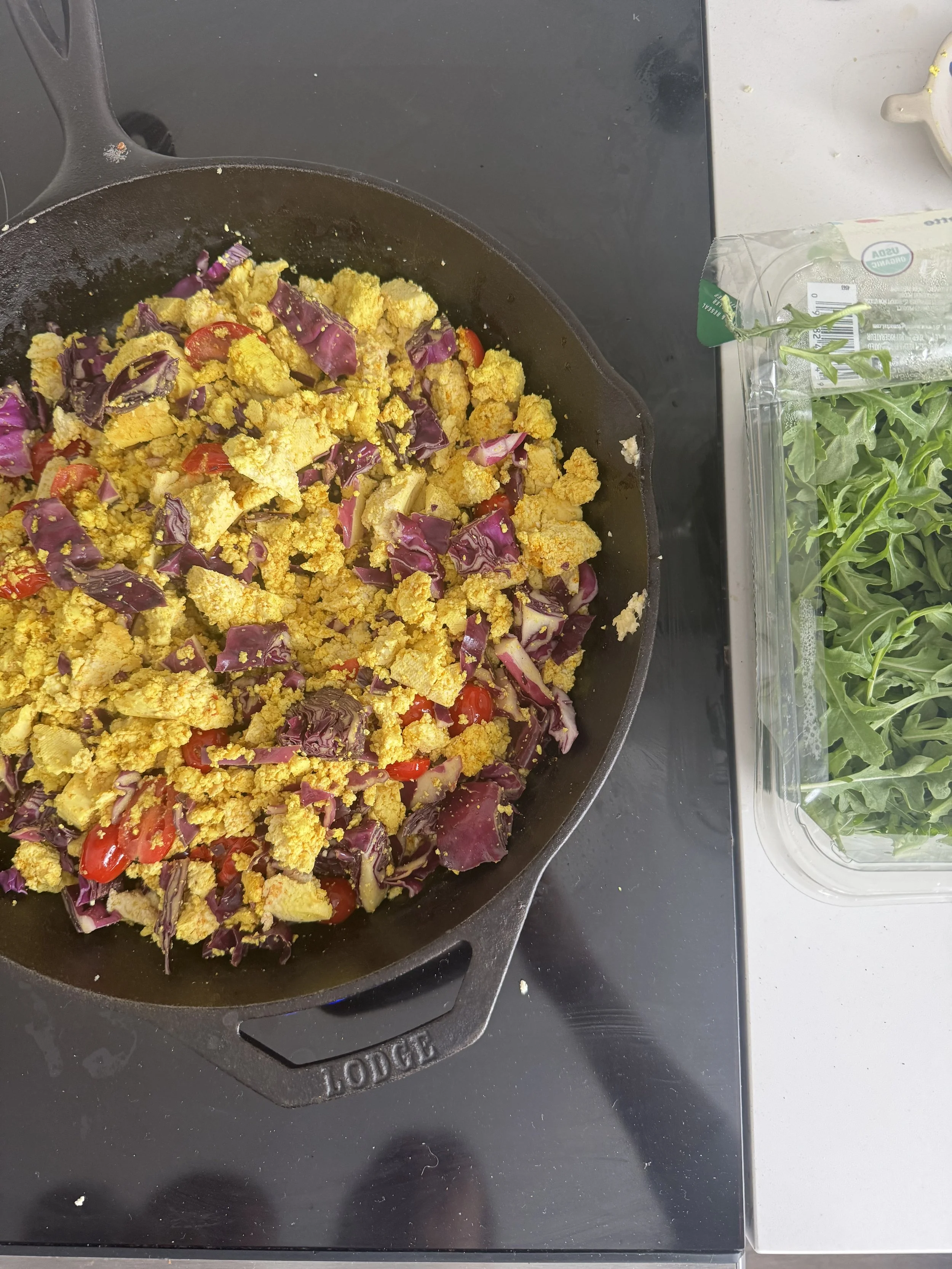 jordan bruce nutrition tofu scramble