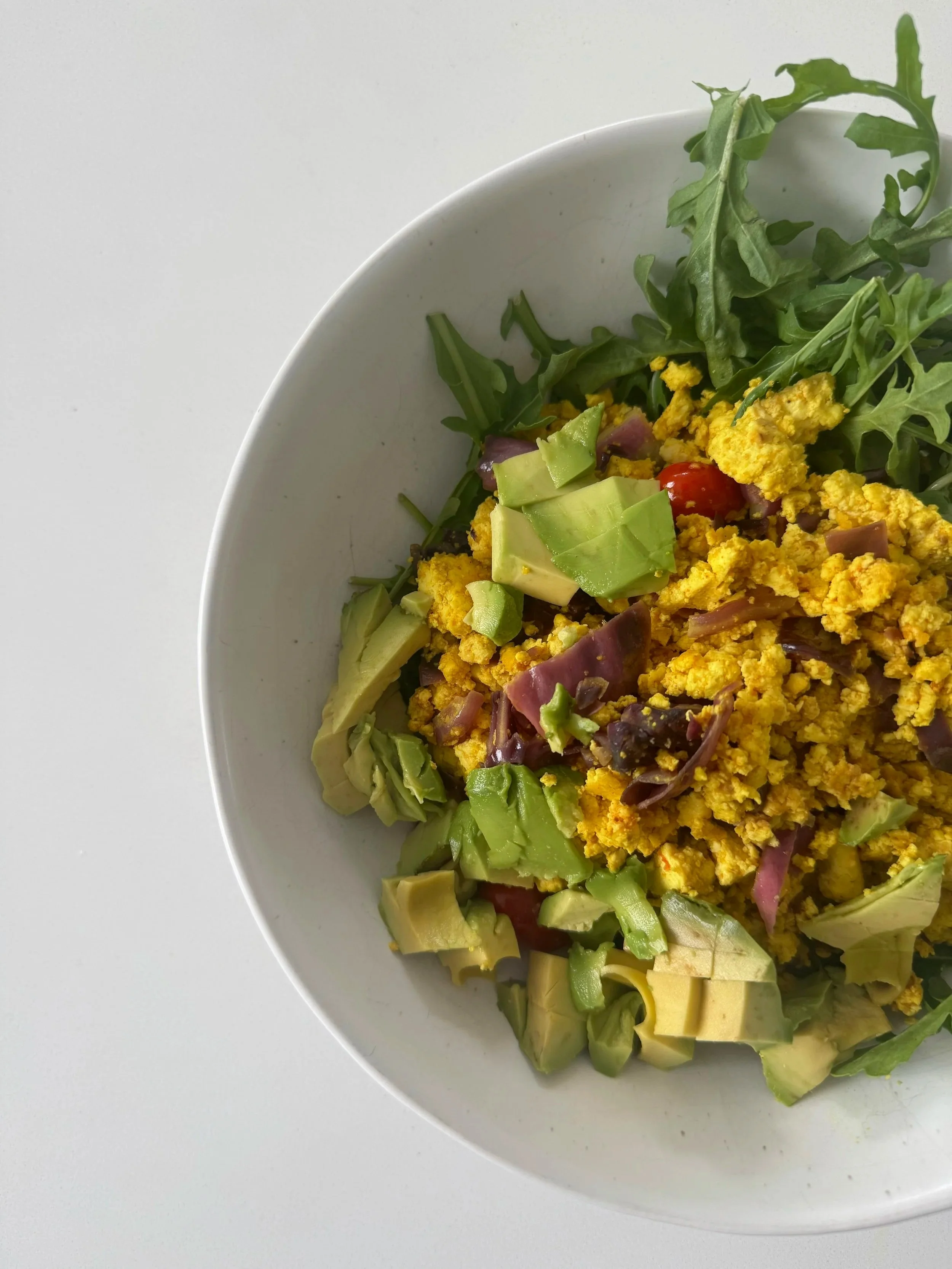 vegan tofu scramble